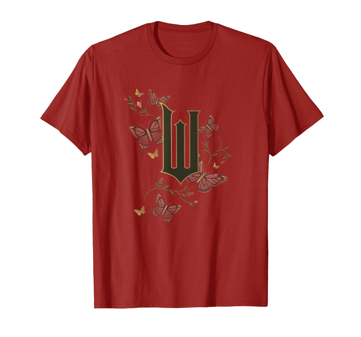 Wicked Movie Logo W Butterfly T-Shirt