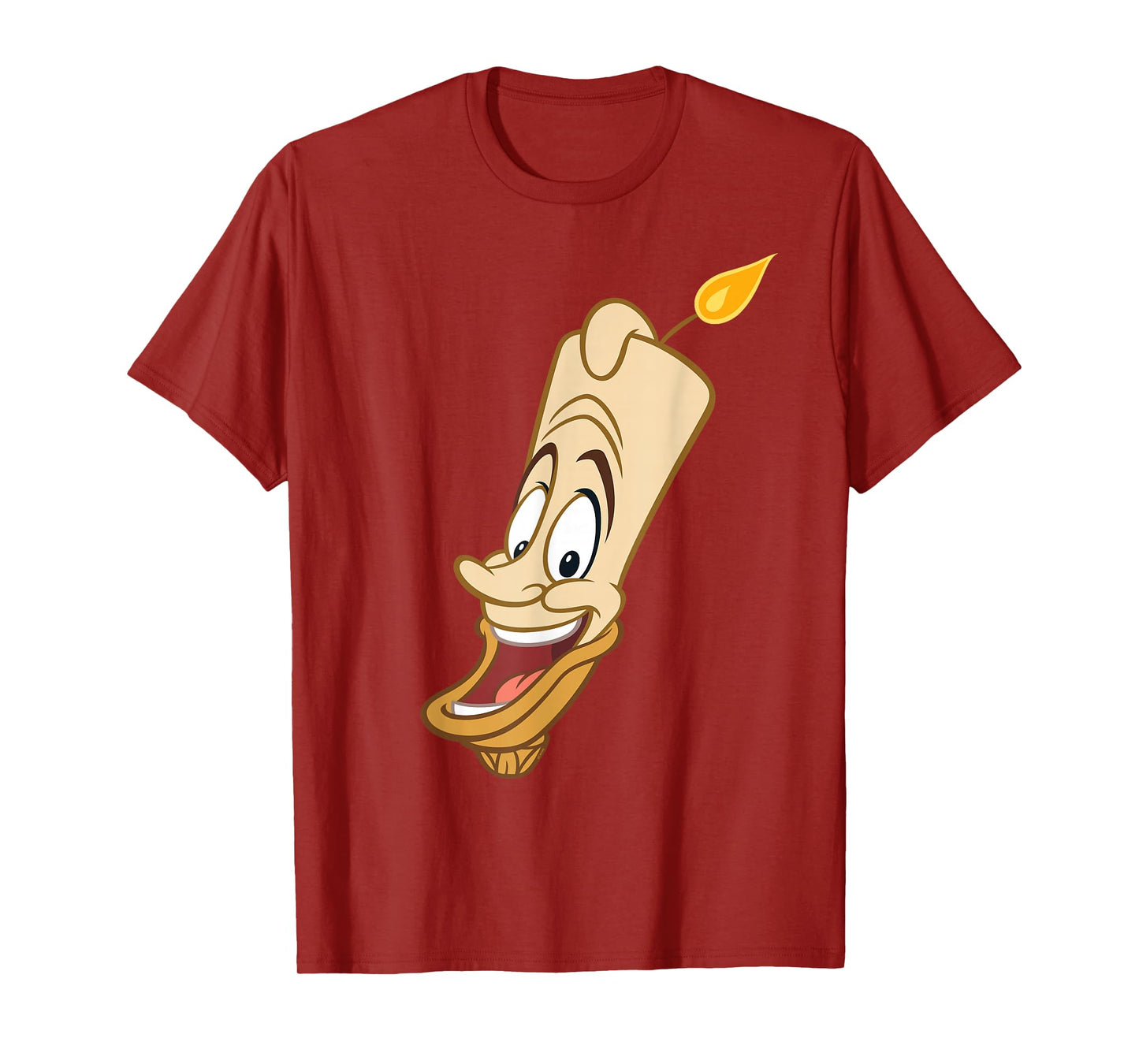 Disney Beauty and the Beast Lumiere Big Face Costume T-Shirt