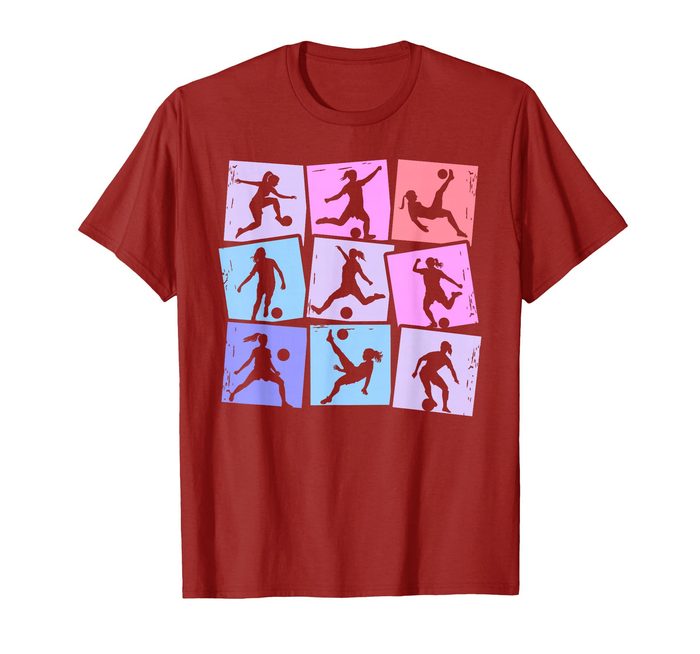 Soccer Girl Kids Women T-Shirt
