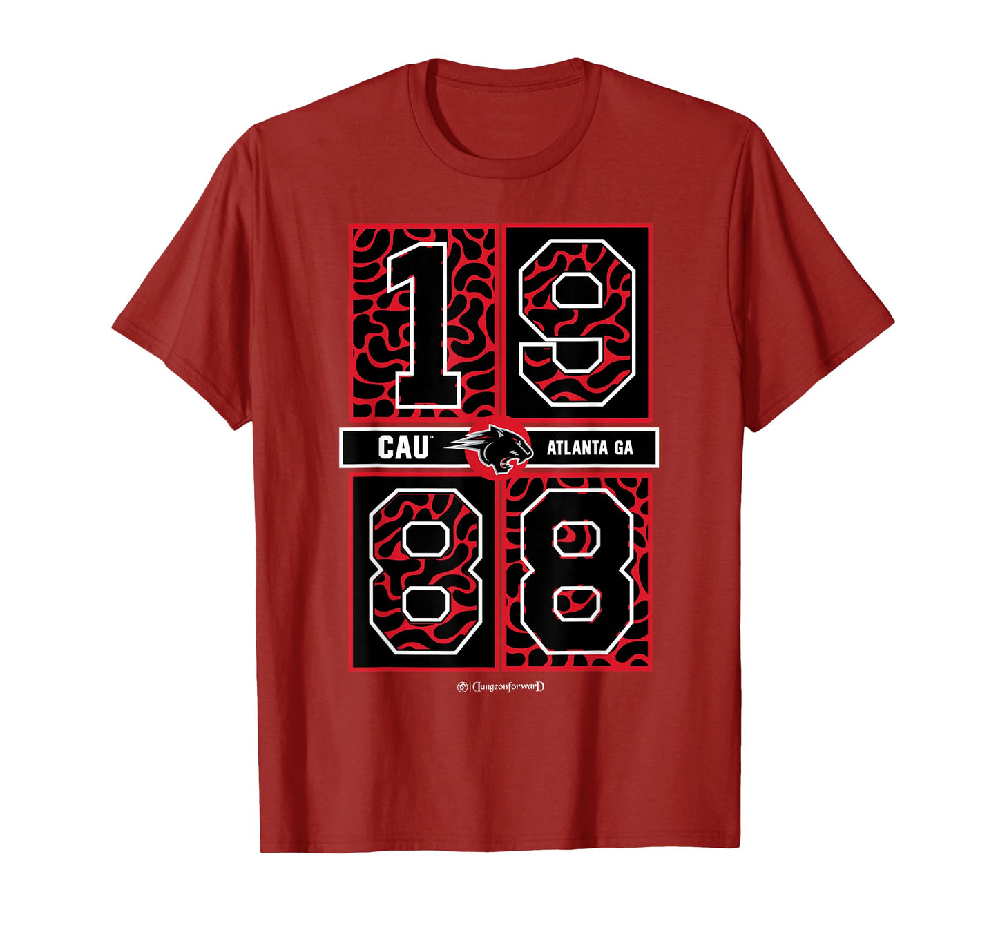 Clark Atlanta University - CAU Panther Pride Concrete Date T-Shirt