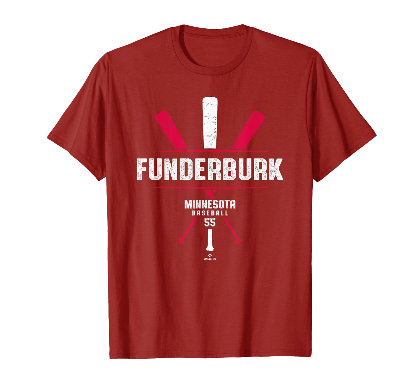 Vintage Baseball Bat Gameday Kody Funderburk Minnesota T-Shirt