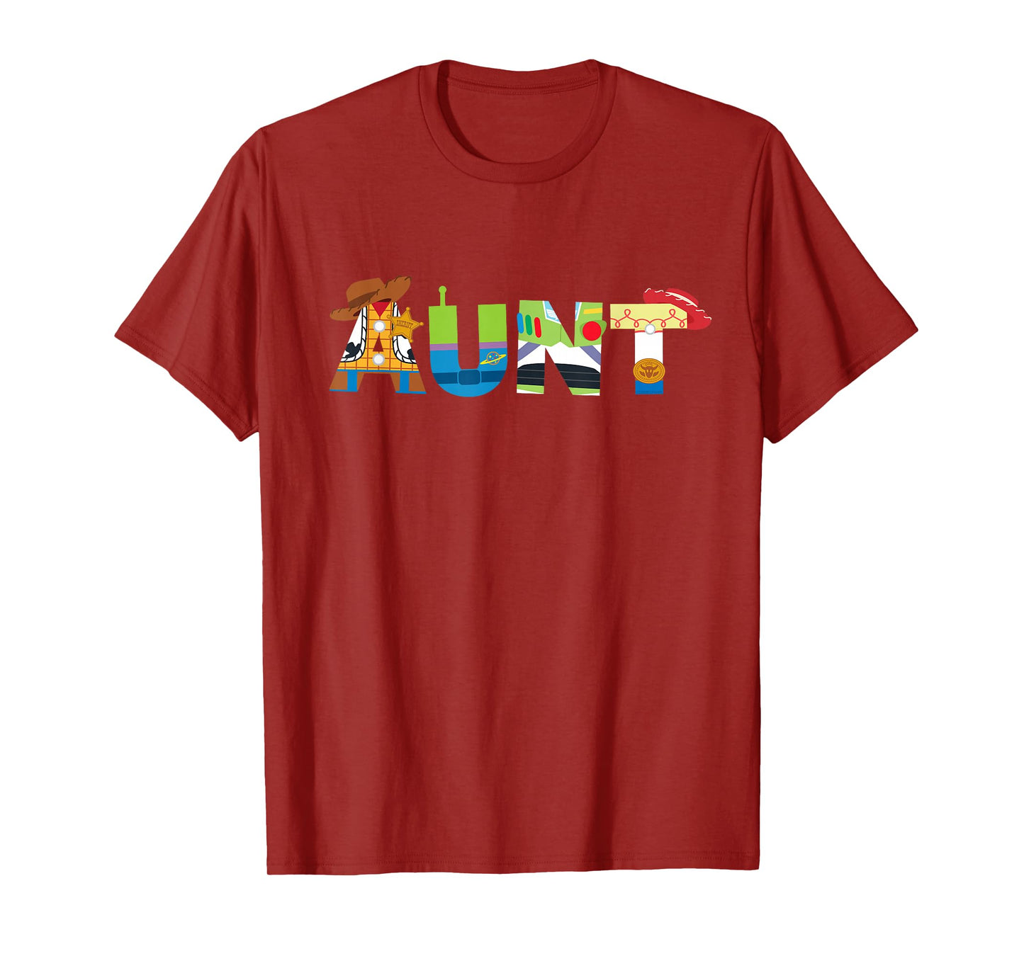 Disney and Pixar’s Toy Story Aunt Family Trip & Birthday T-Shirt