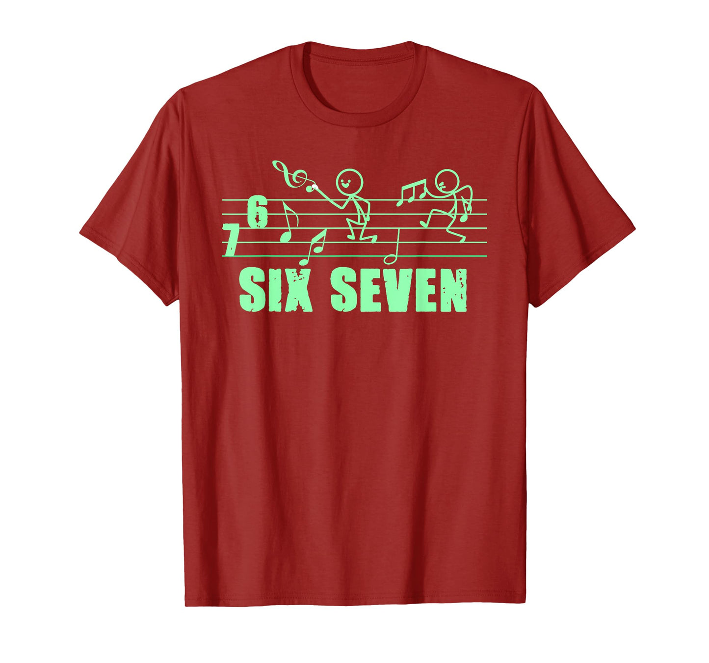 Funny Musical 67 Music Meme Slang Six Seven Music Teacher T-Shirt