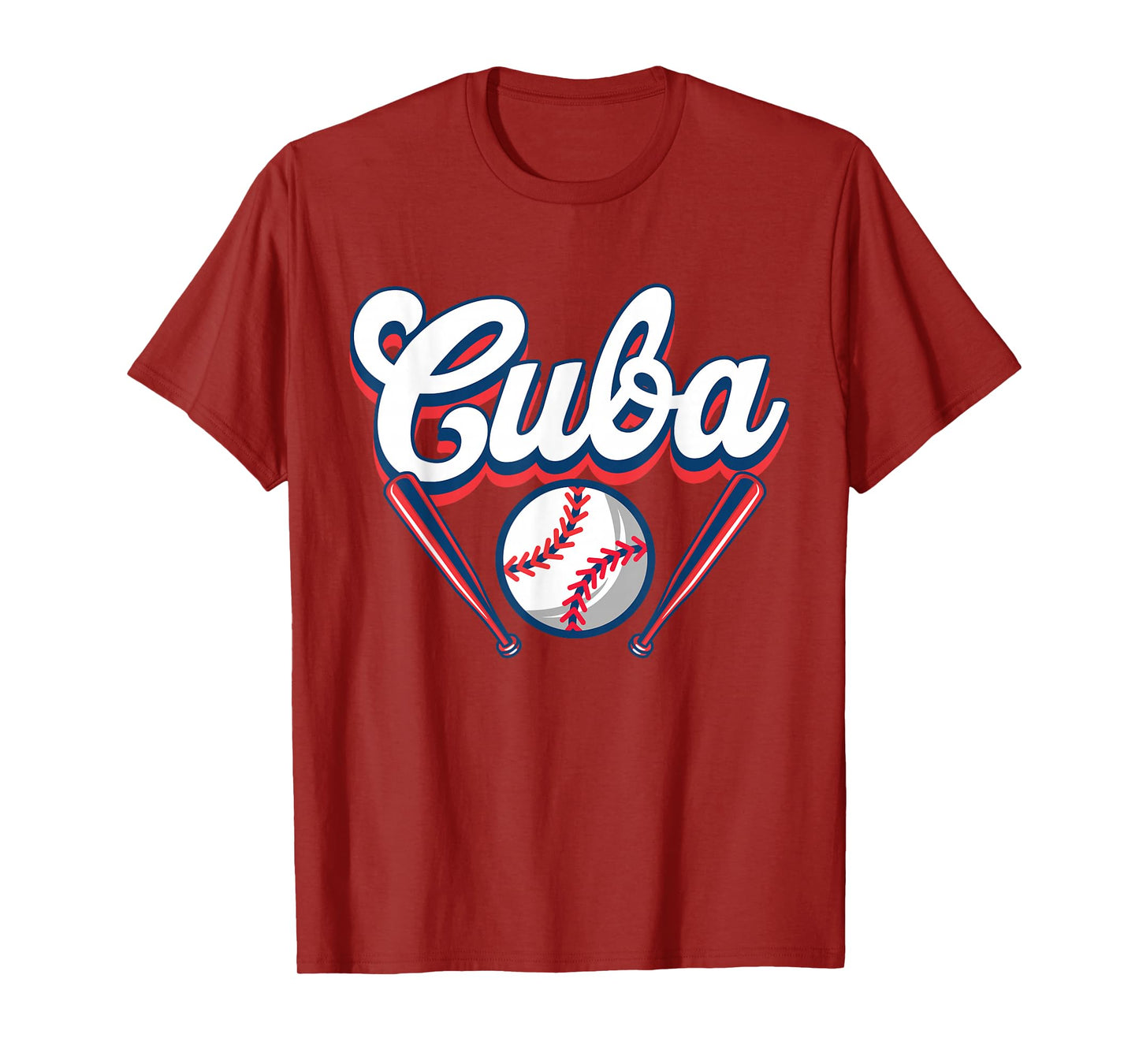 Cuba Baseball Player Cuban Baseball Fans T-Shirt