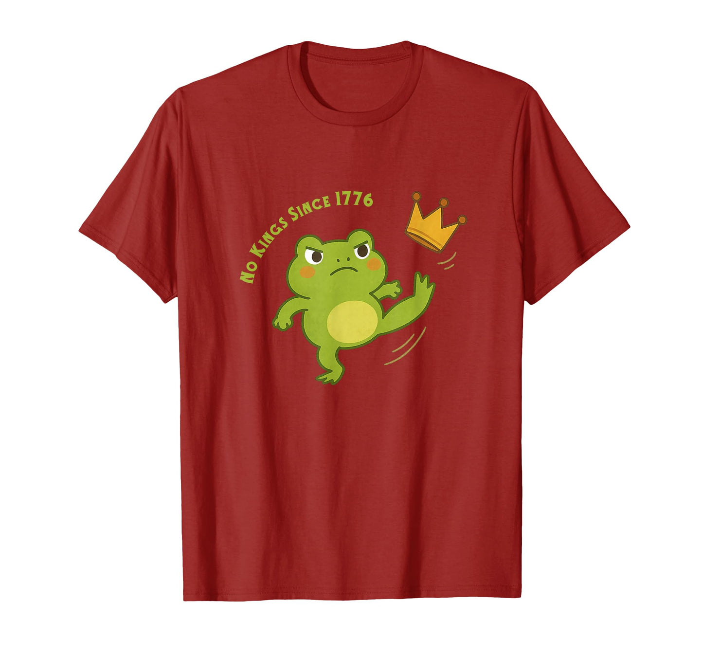 Frog Protest No Kings in America T-Shirt