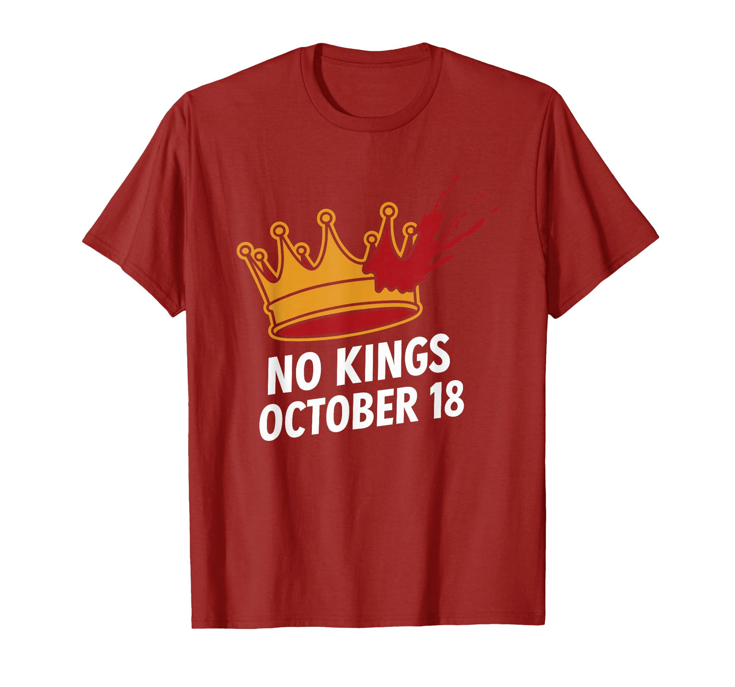 No Kings October 18 No Kings Day T-Shirt