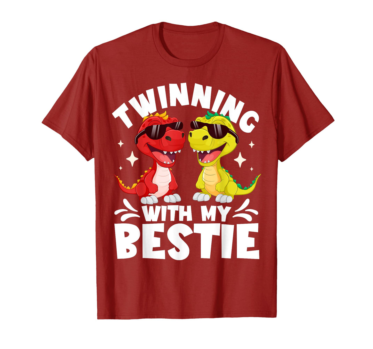 Twinning With My Bestie, Friends Spirit Week Boys Kids Day T-Shirt