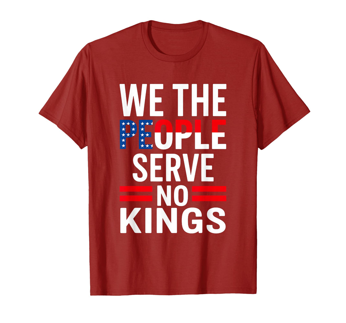 No King Patriotic Freedom for Men Women Gifts T-Shirt