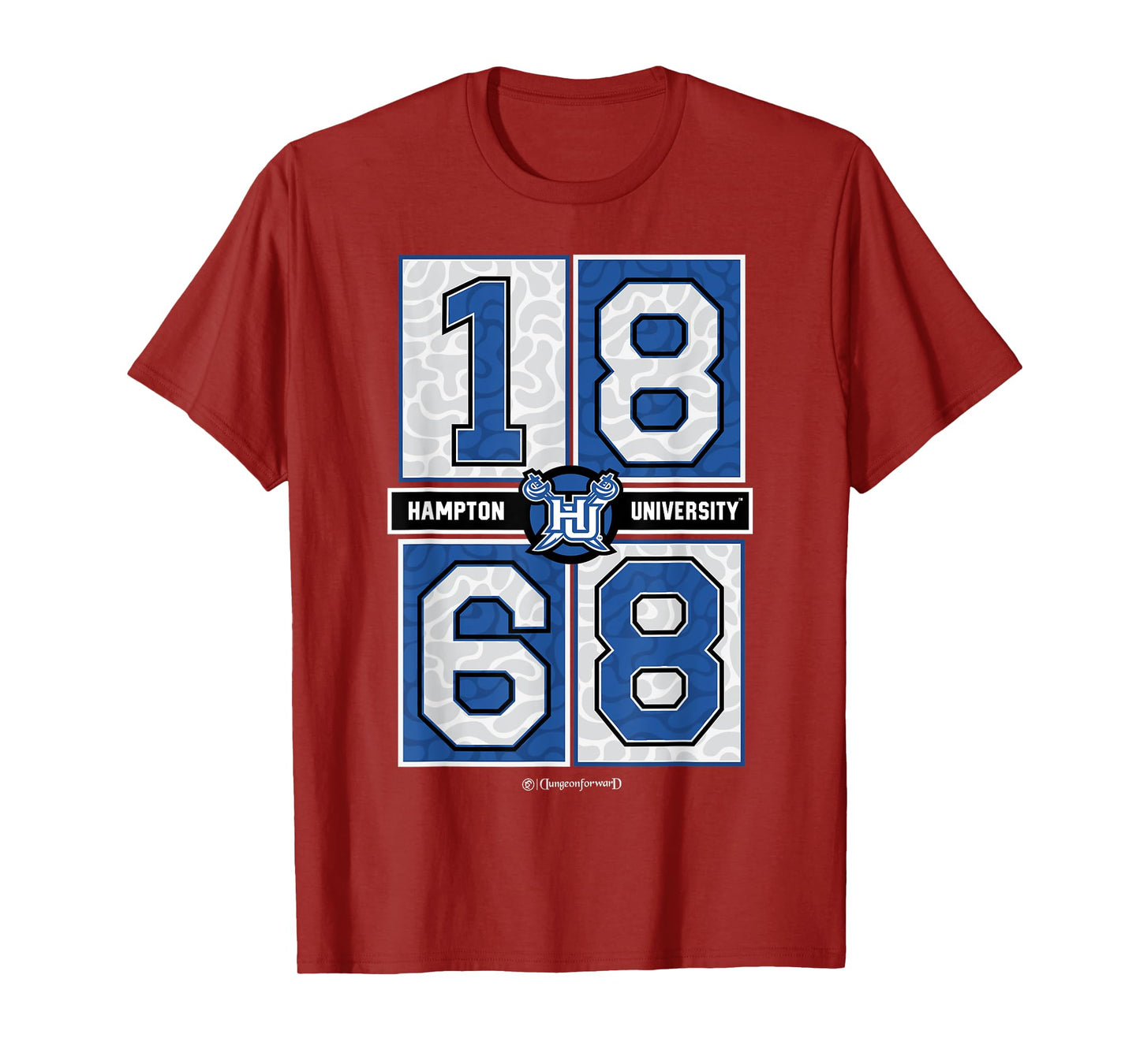 Hampton University - Pirates HBCU concrete Date T-Shirt