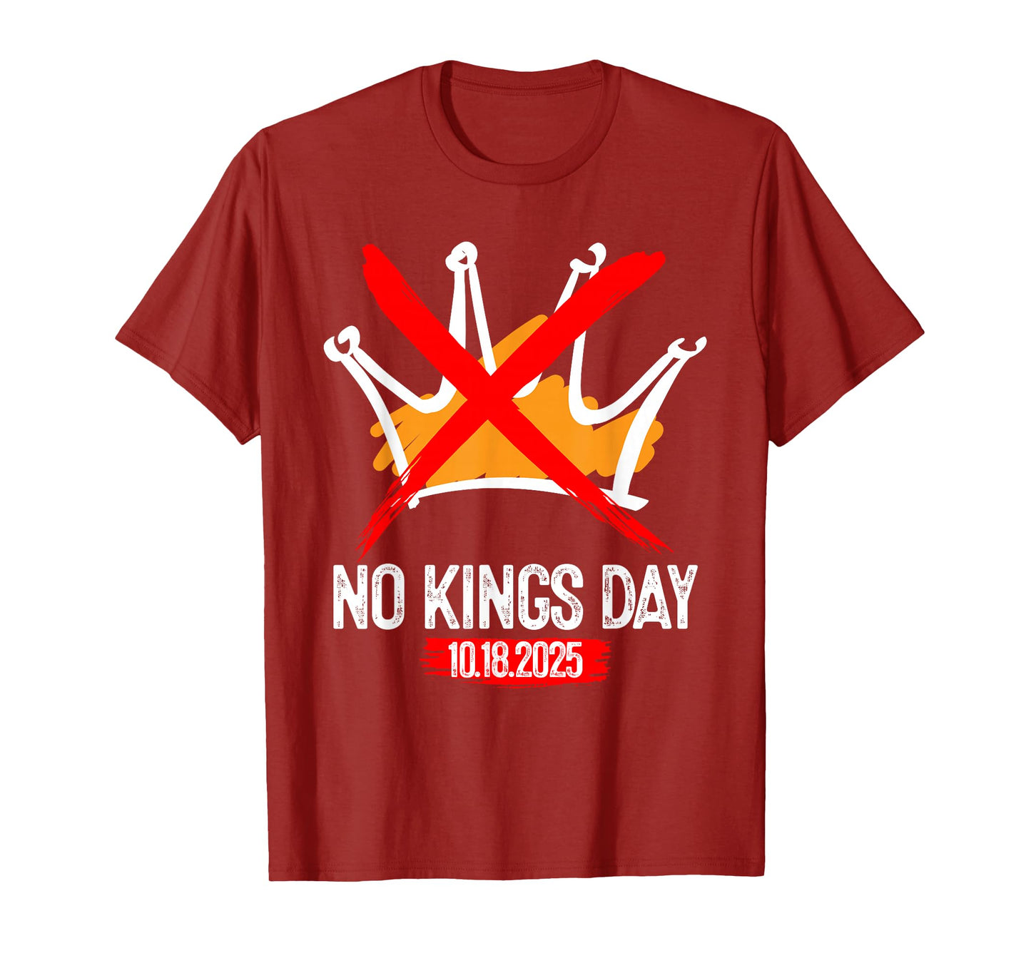 No Kings Men Women No Kings Day T-Shirt