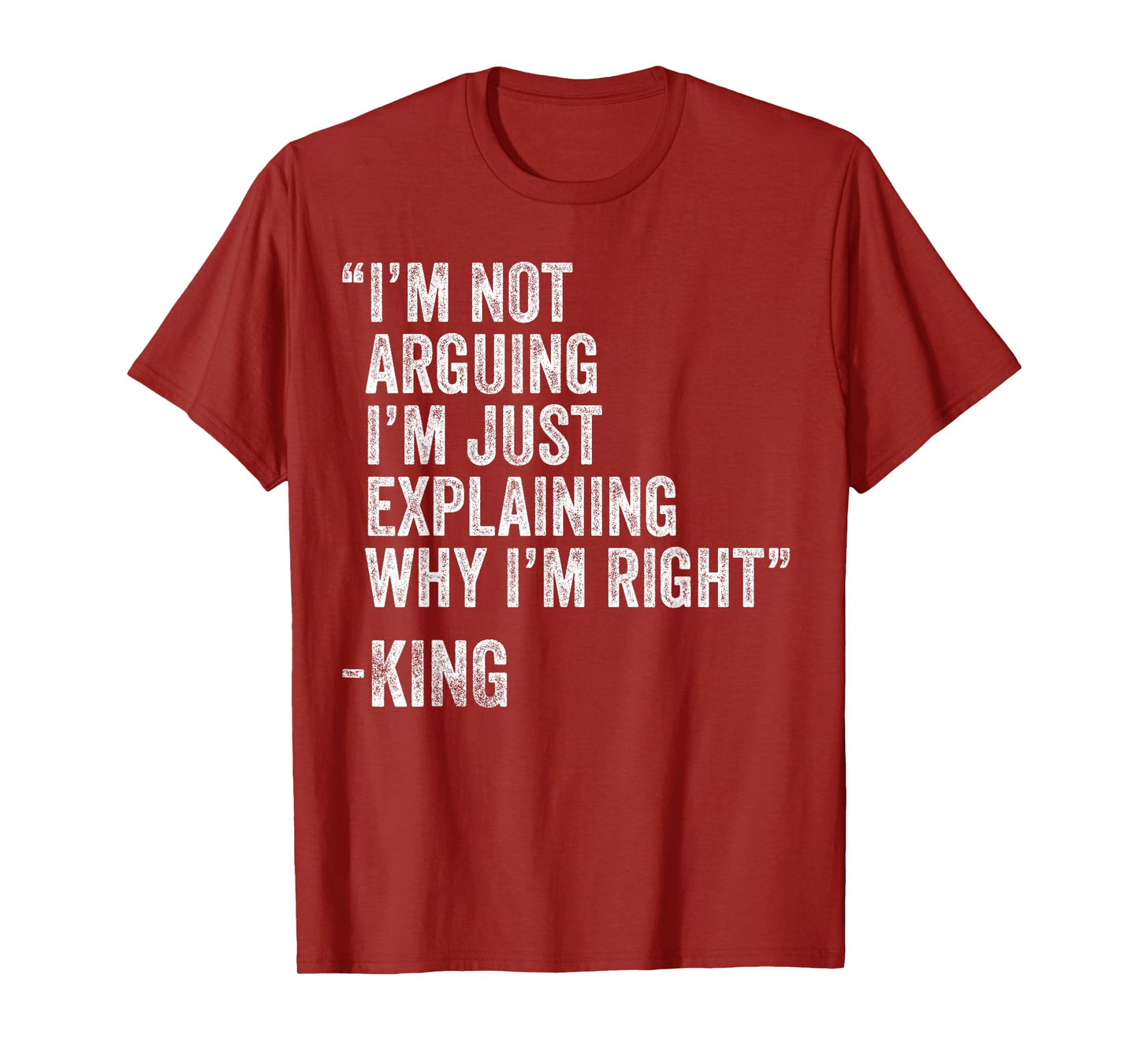 KING Quote Funny Birthday Custom Name Idea Engineer T-Shirt
