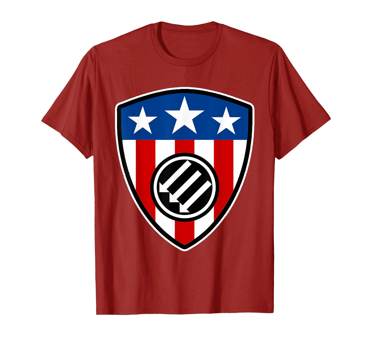 Iron Front - The Three Arrows - Stand Against Fascism T-Shirt