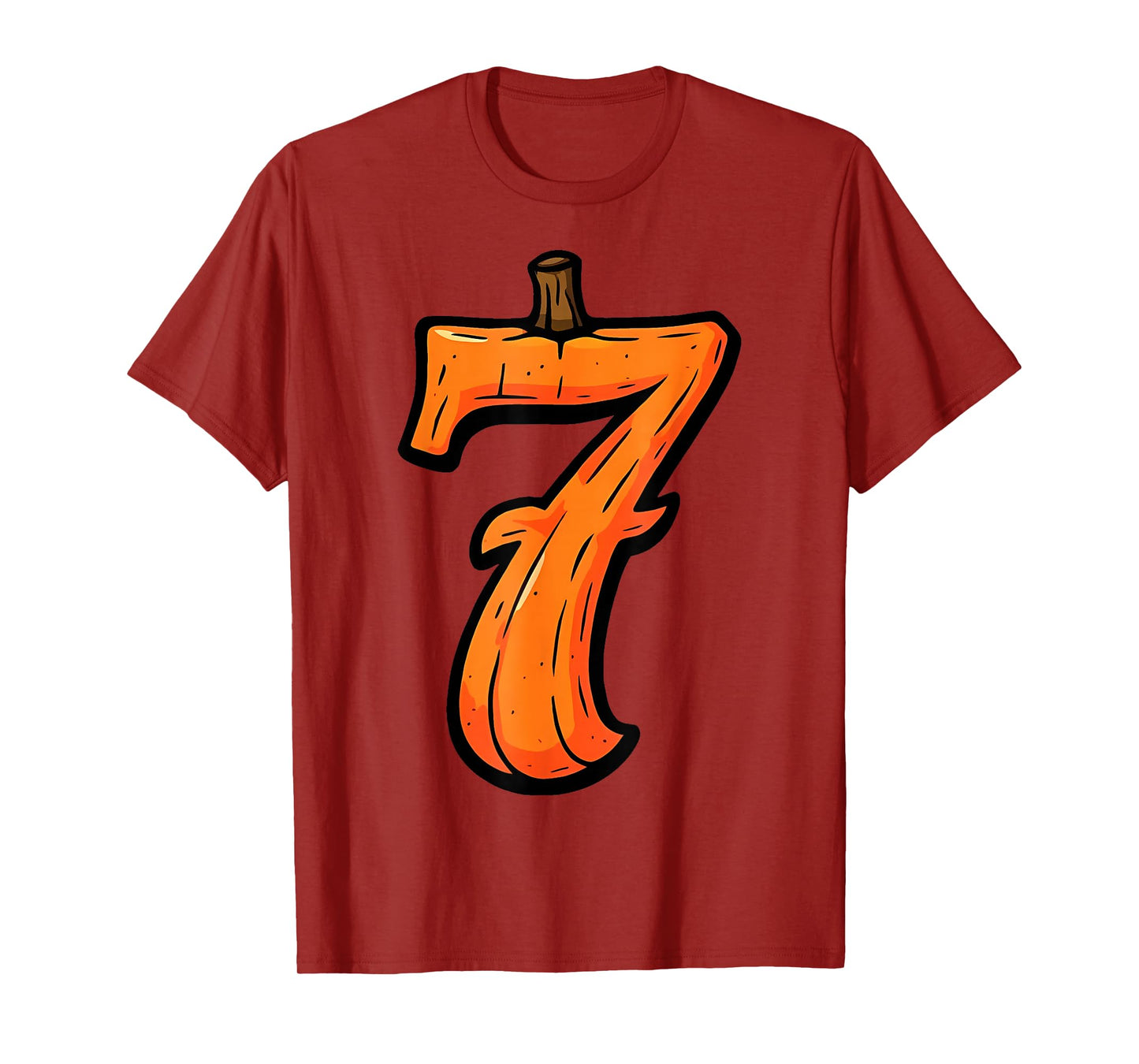 6 7 Pumpkin Funny Six Seven Meme Halloween Costume Tees T-Shirt