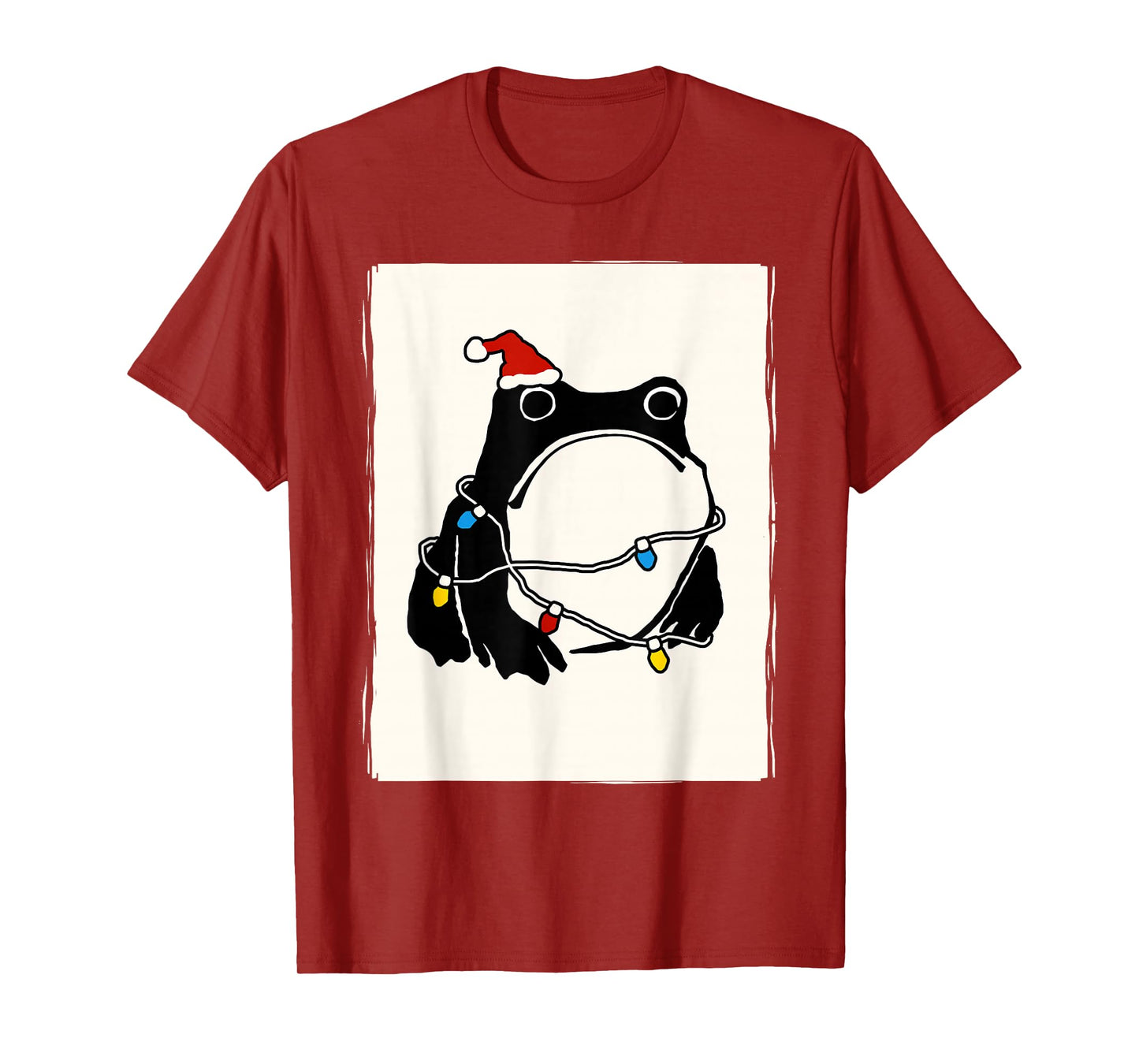 Japanese Art Frog Men Women Kids Funny Ugly Christmas T-Shirt