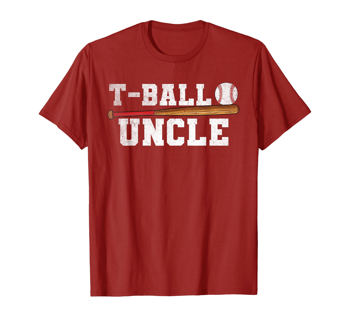 Vintage Teeball Uncle Funny Tee Ball T-Ball Uncle T-Shirt