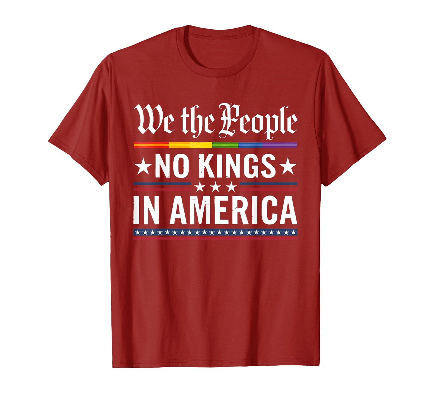Vintage We The People No Kings T-Shirt