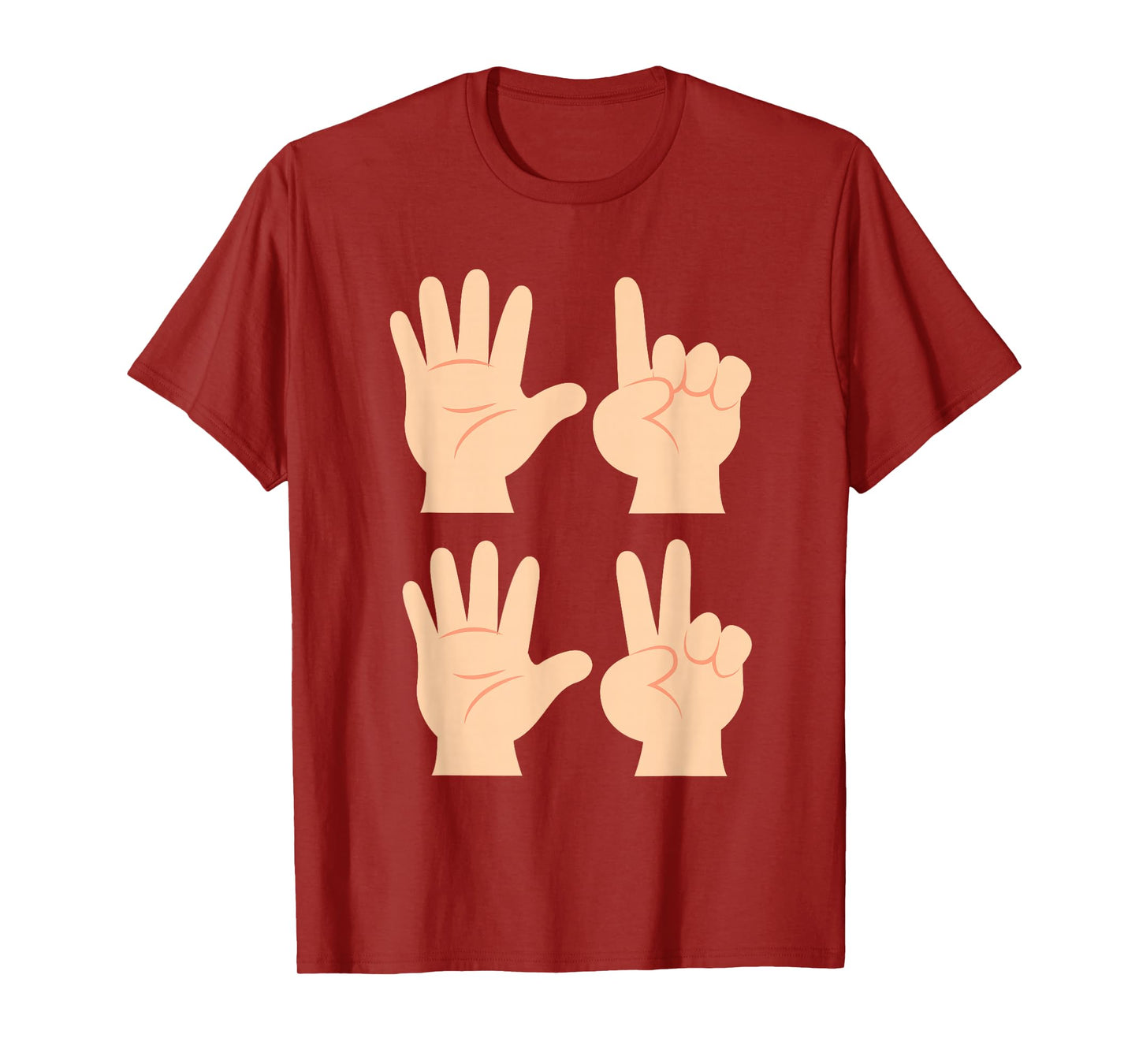 Six Seven 6 7 Meme ASL Sign Language T-Shirt