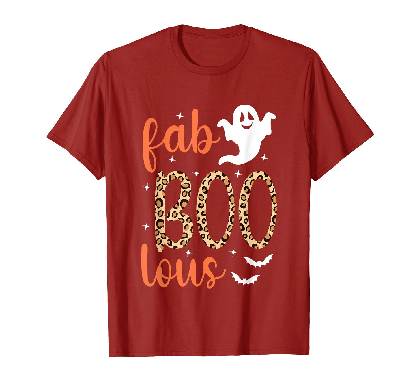 Fab Boo Lous Cute Ghost Halloween Fabulous Halloween T-Shirt