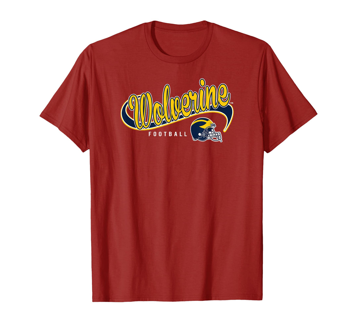 Michigan Wolverines Football Goodness Dark Gray T-Shirt