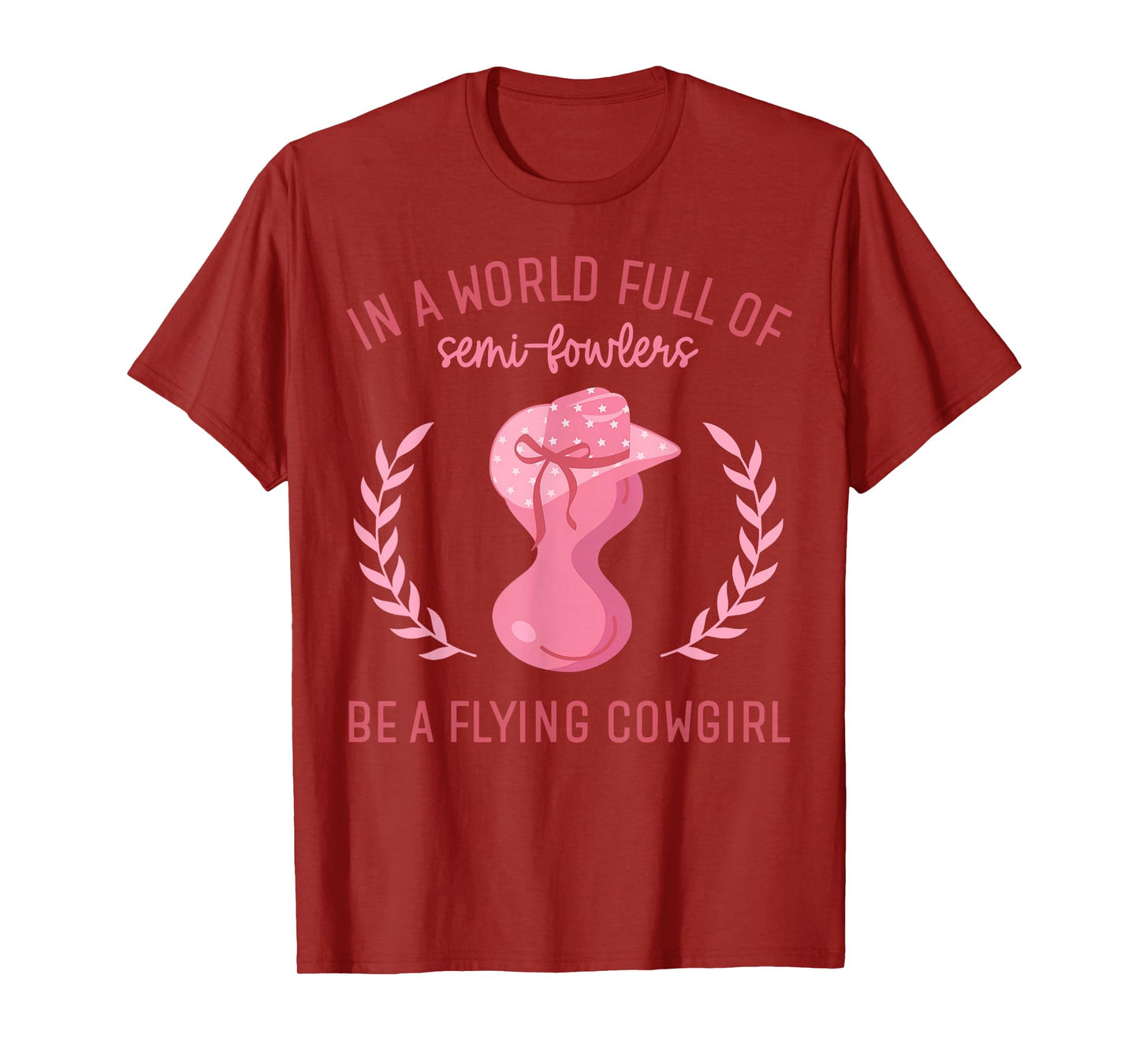 Pink labor And Delivery Nurse Cowgirl L&D Nurse Appreciation T-Shirt