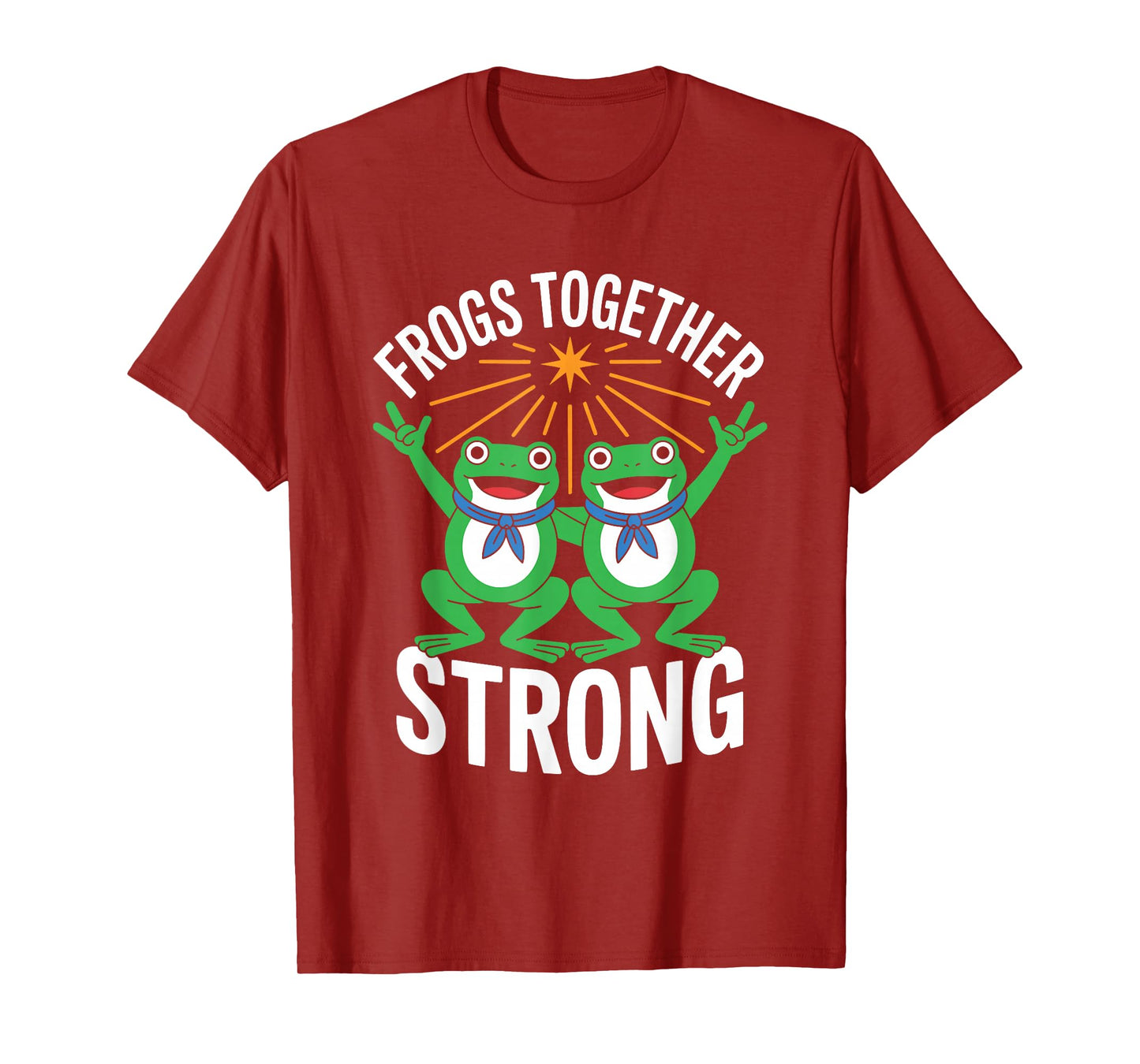Vintage Frogs Strong Resist Portland Frog Protest Men Women T-Shirt