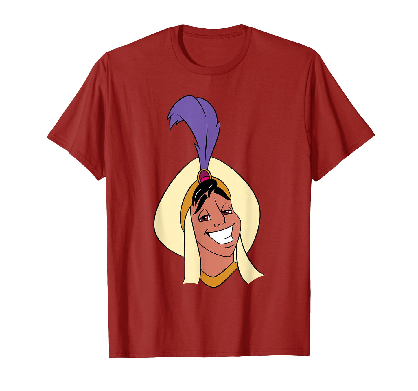 Disney Aladdin Prince Ali Big Face Costume T-Shirt