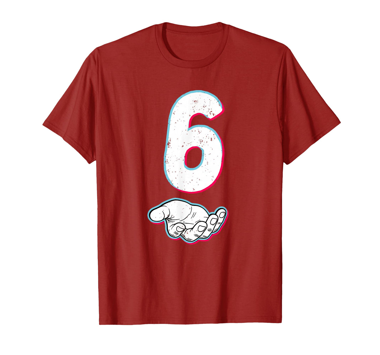 Number 67 Matching Six Seven 6 7 Meme 6 7 Halloween Costume T-Shirt
