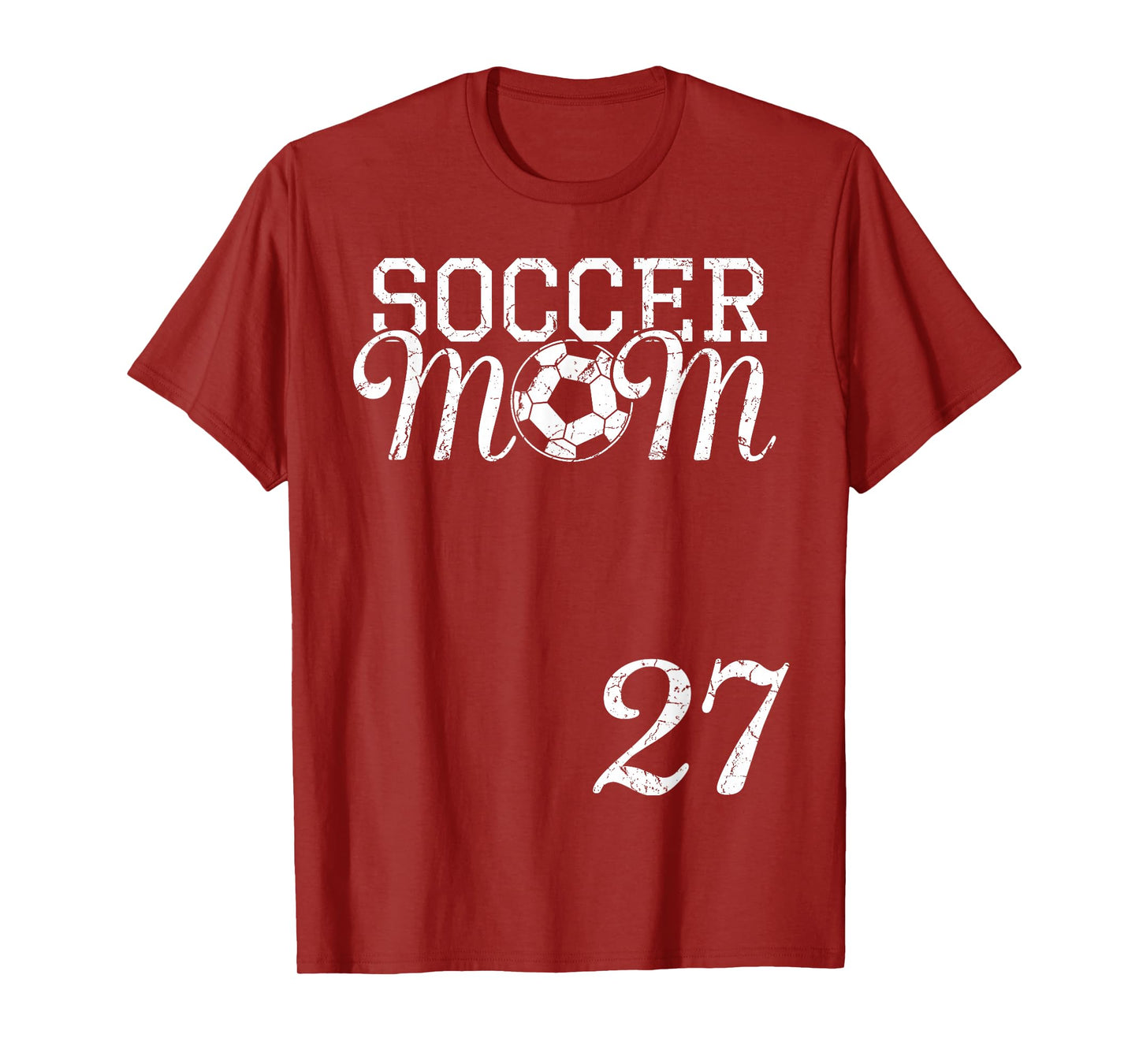 Soccer Mom Jersey Number 27 Favorite Player #27 Team T-Shirt