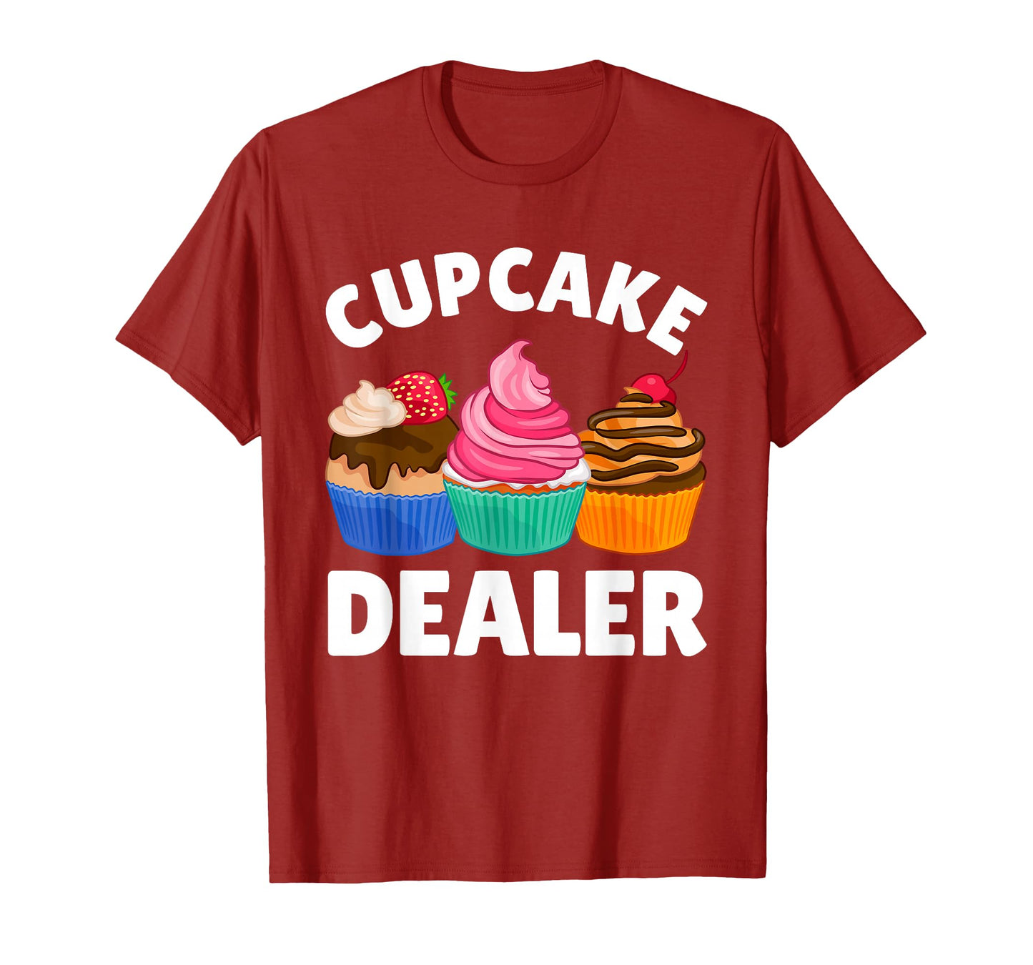 Cool Cupcake Costume for Men Women Baking Cupcake Lover T-Shirt