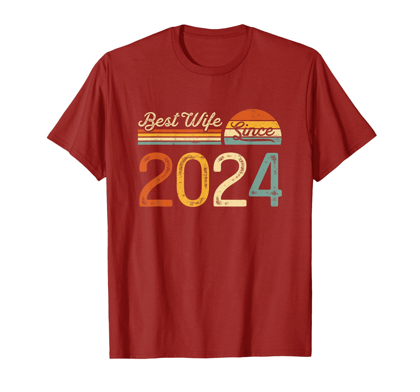 1st wedding anniversary - Best Wife Since 2024 1 years T-Shirt