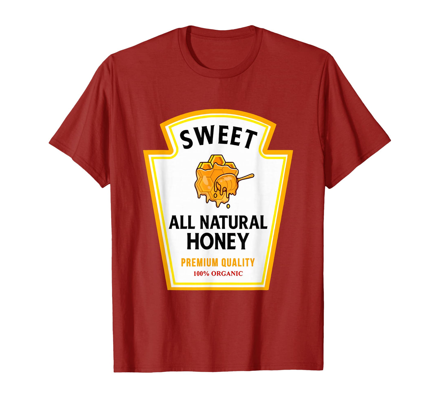 Group Condiments Family Halloween Costume All Natural Honey T-Shirt