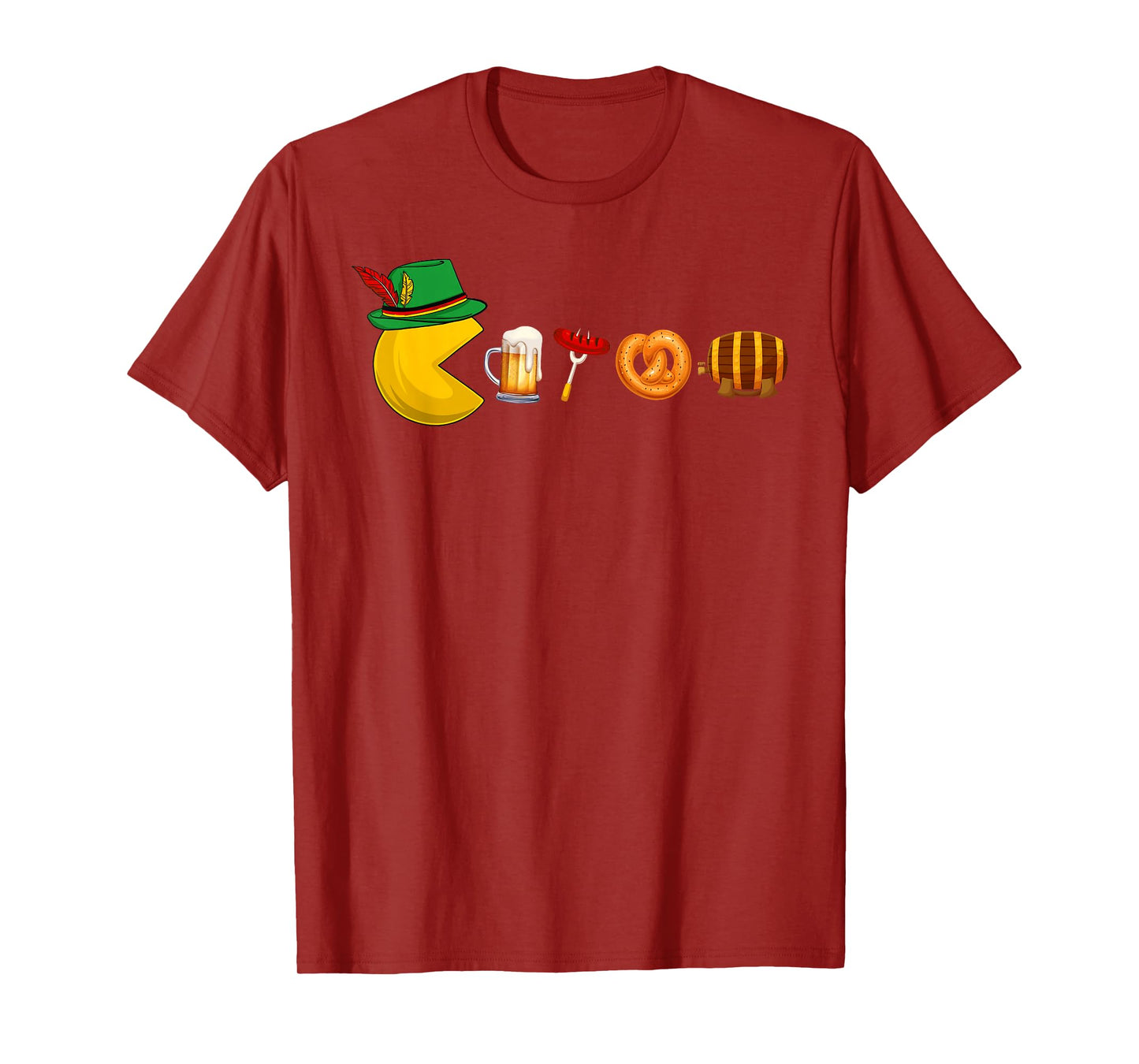 Oktoberfest Germany Flag German Gamer Beer Festival Men Boys T-Shirt