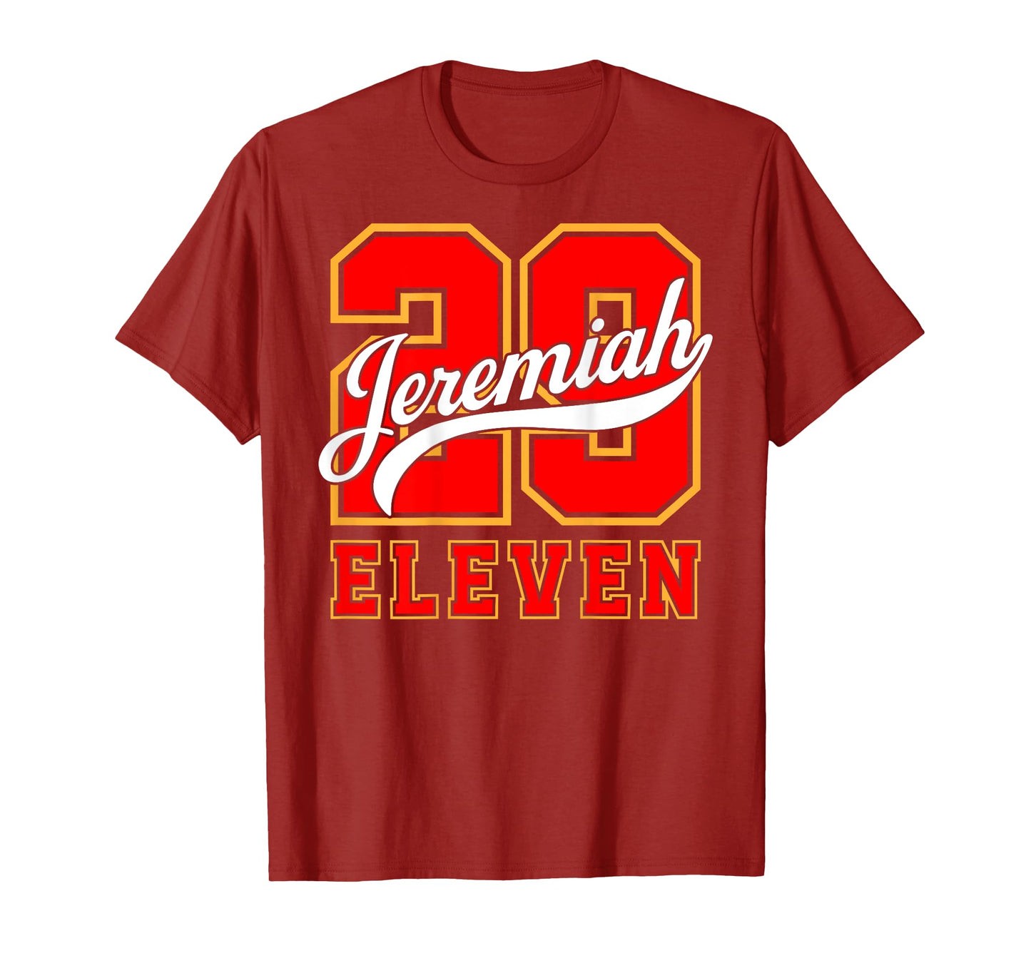 Jeremiah 29:11 Sports Theme Faith wear Christian T-Shirt