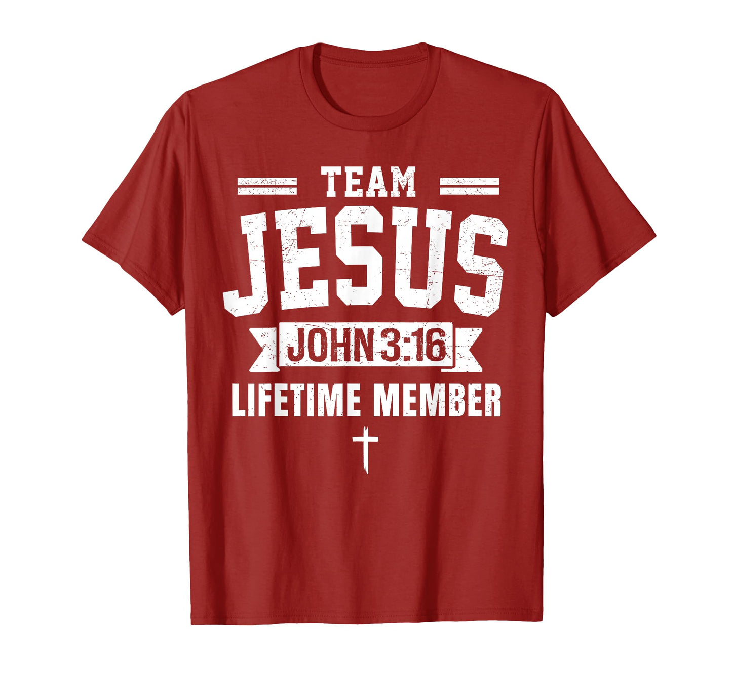 Team Jesus Members Christians Bible Faith Religious T-Shirt
