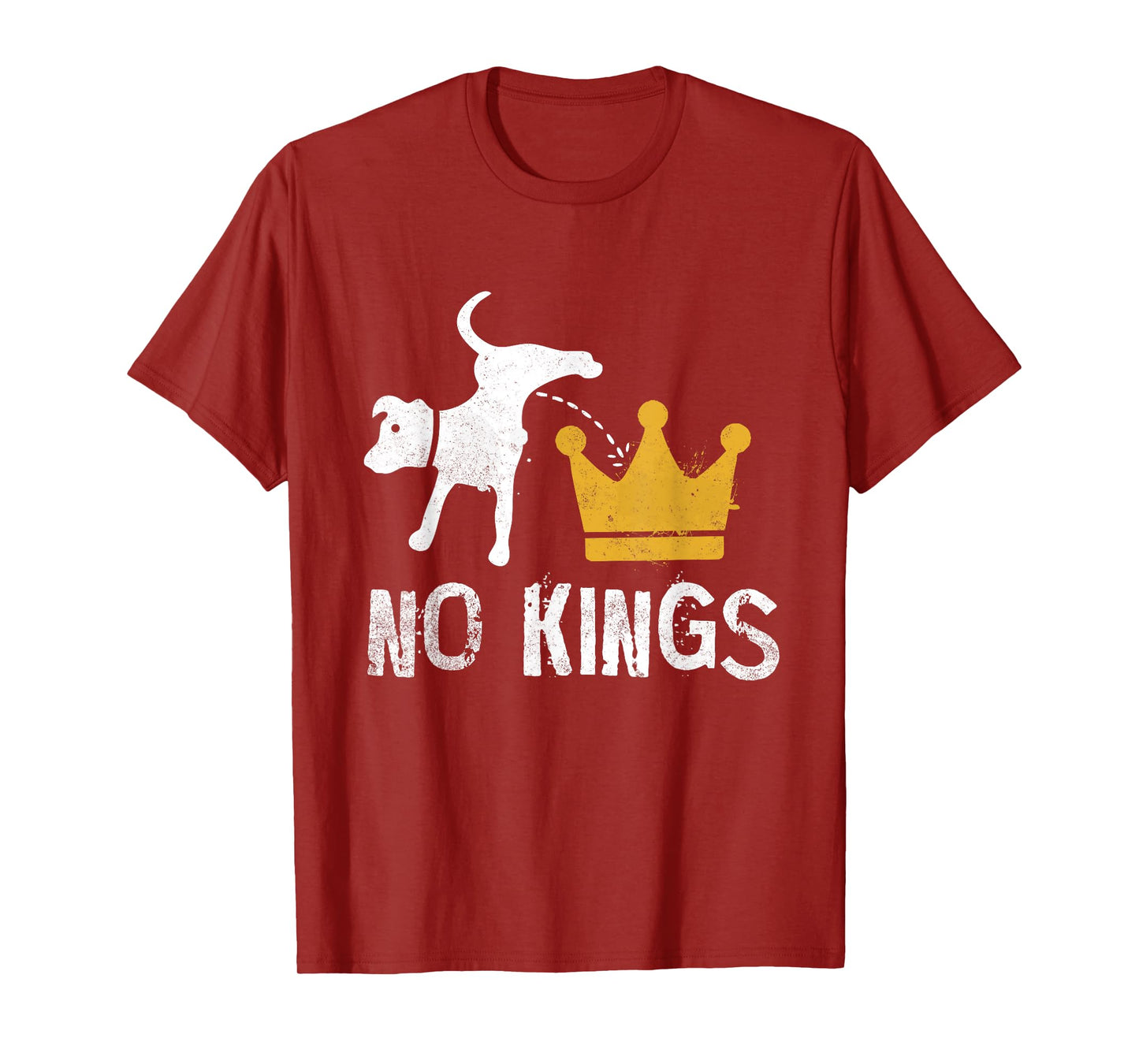 No Kings Dog T-Shirt for Men Women