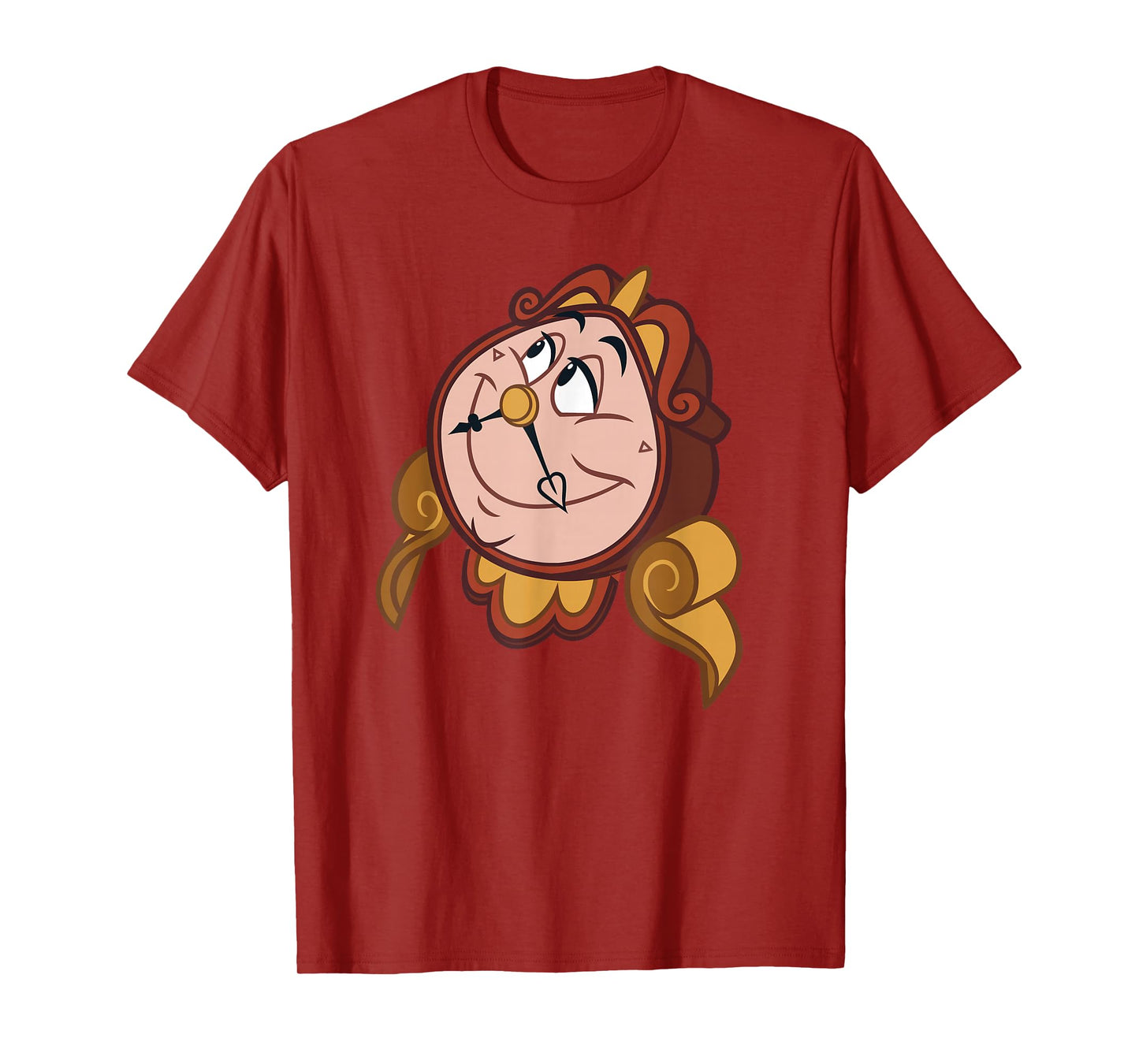Disney Beauty and the Beast Cogsworth Big Face Costume T-Shirt