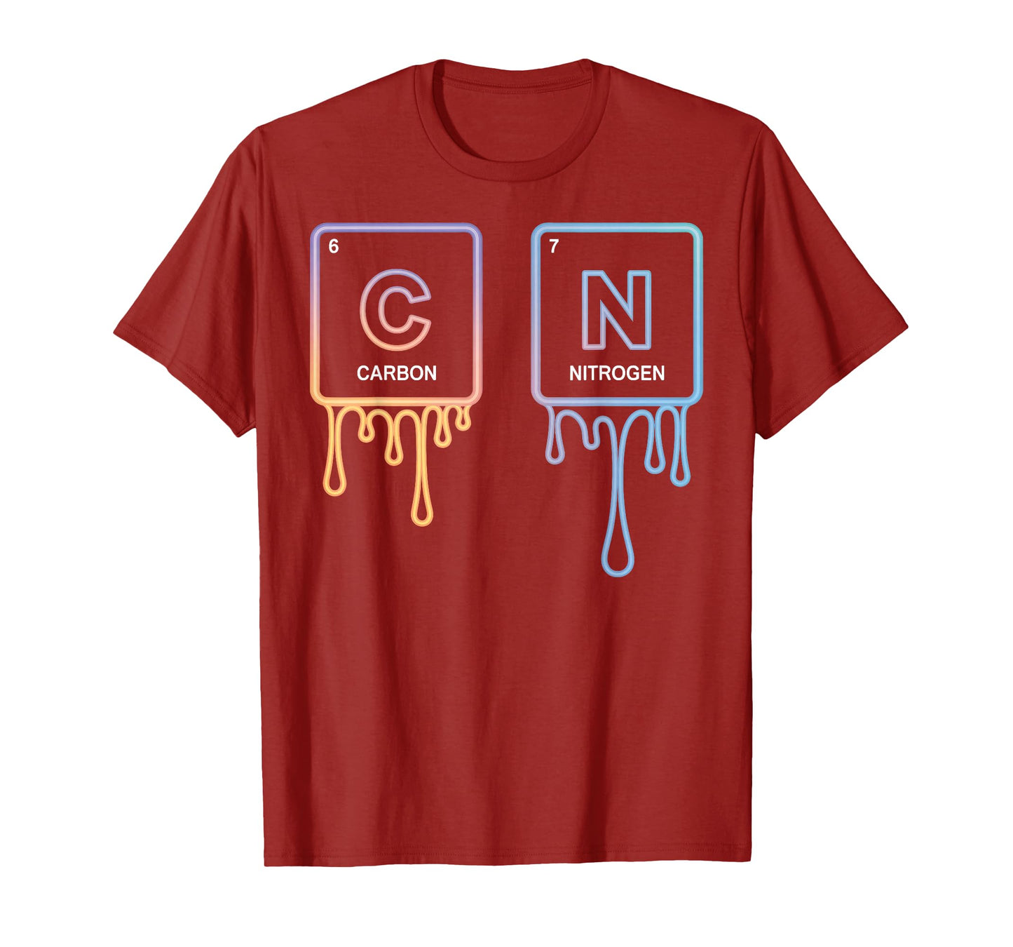 6 7 Funny Science Chemistry Teacher Periodic Table Meme T-Shirt