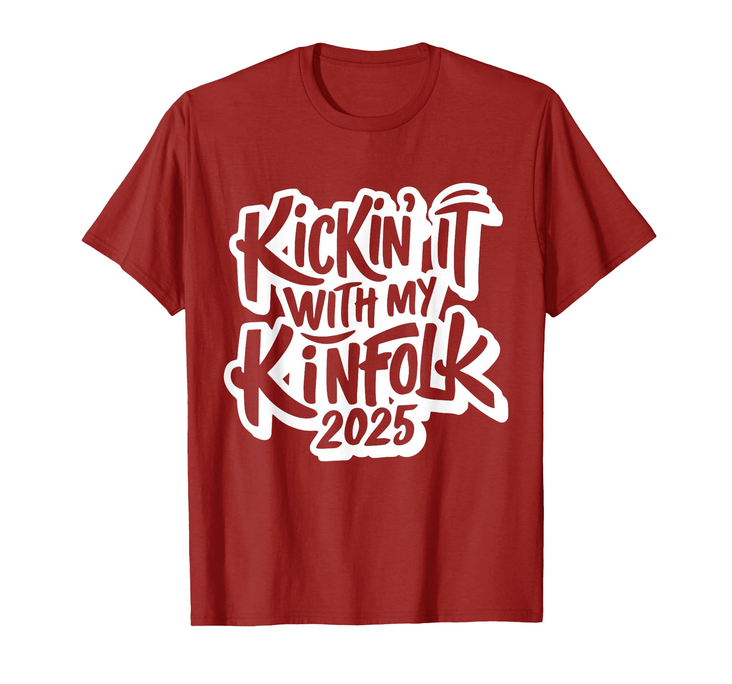Kickin It With My Kinfolk Family Reunion 2025 T-Shirt