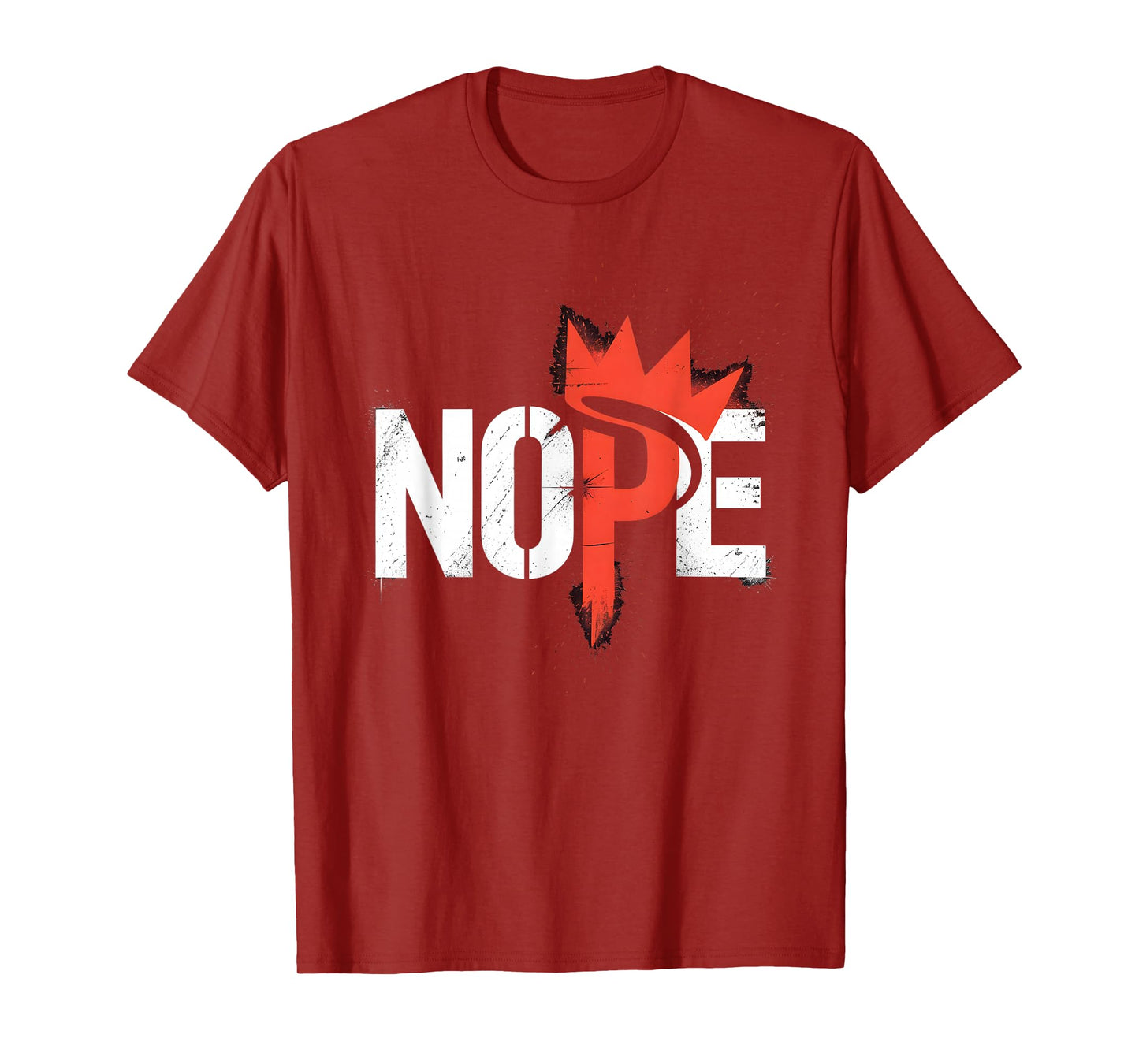 No Kings Nope Protest Sign No Kings in America Democracy T-Shirt