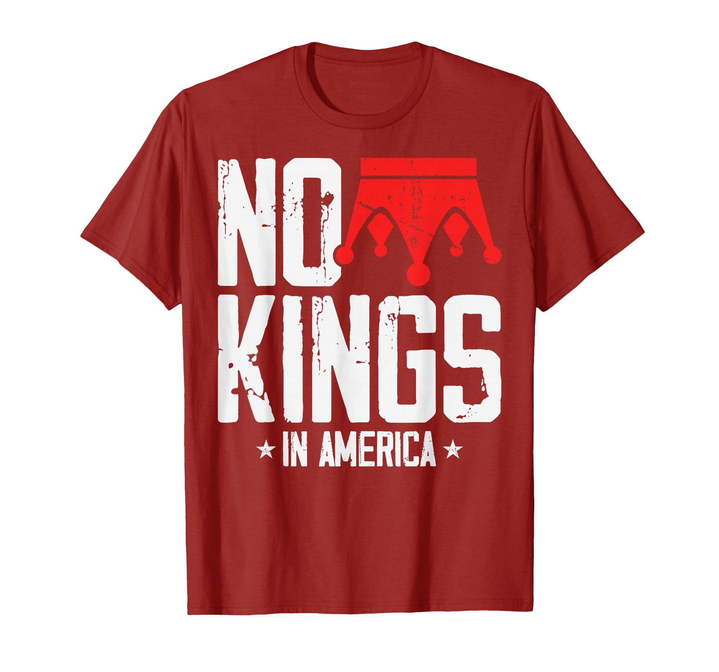 No Kings Vintage Patriotic Freedom Liberty Usa Liberty T-Shirt