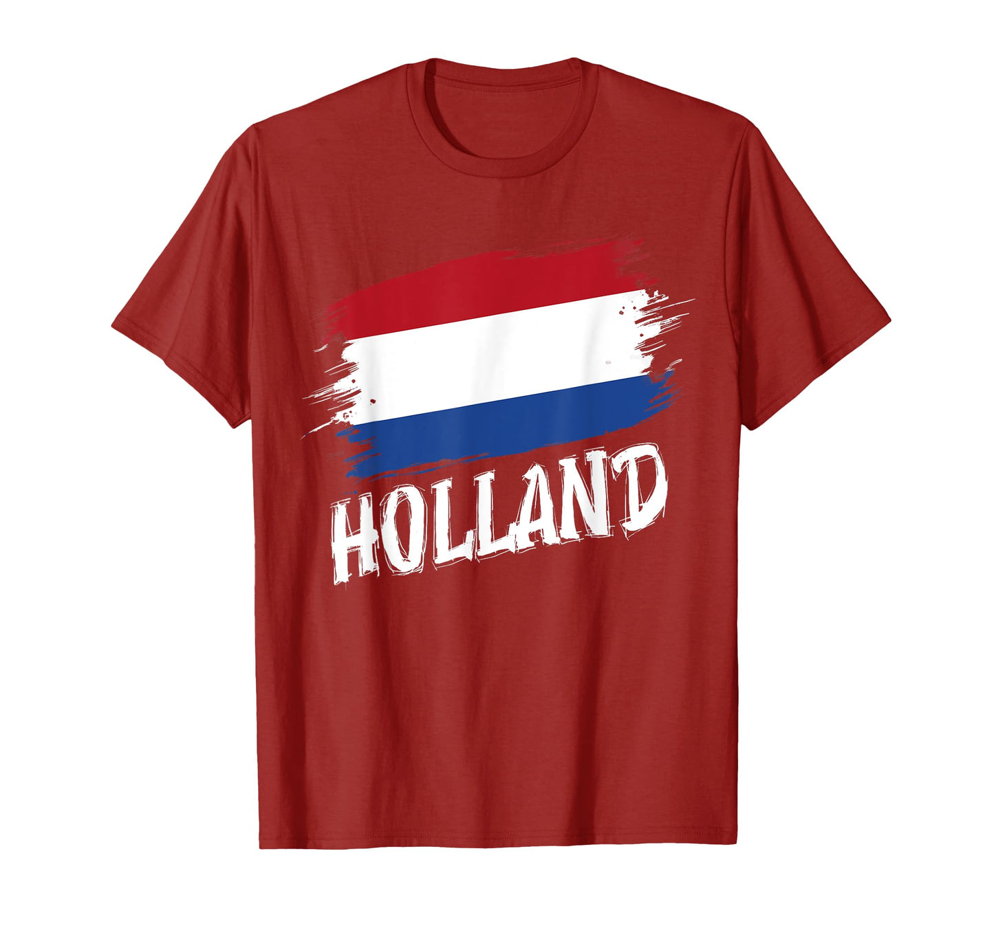 Patriotic Retro Dutch Flag Holland T-Shirt