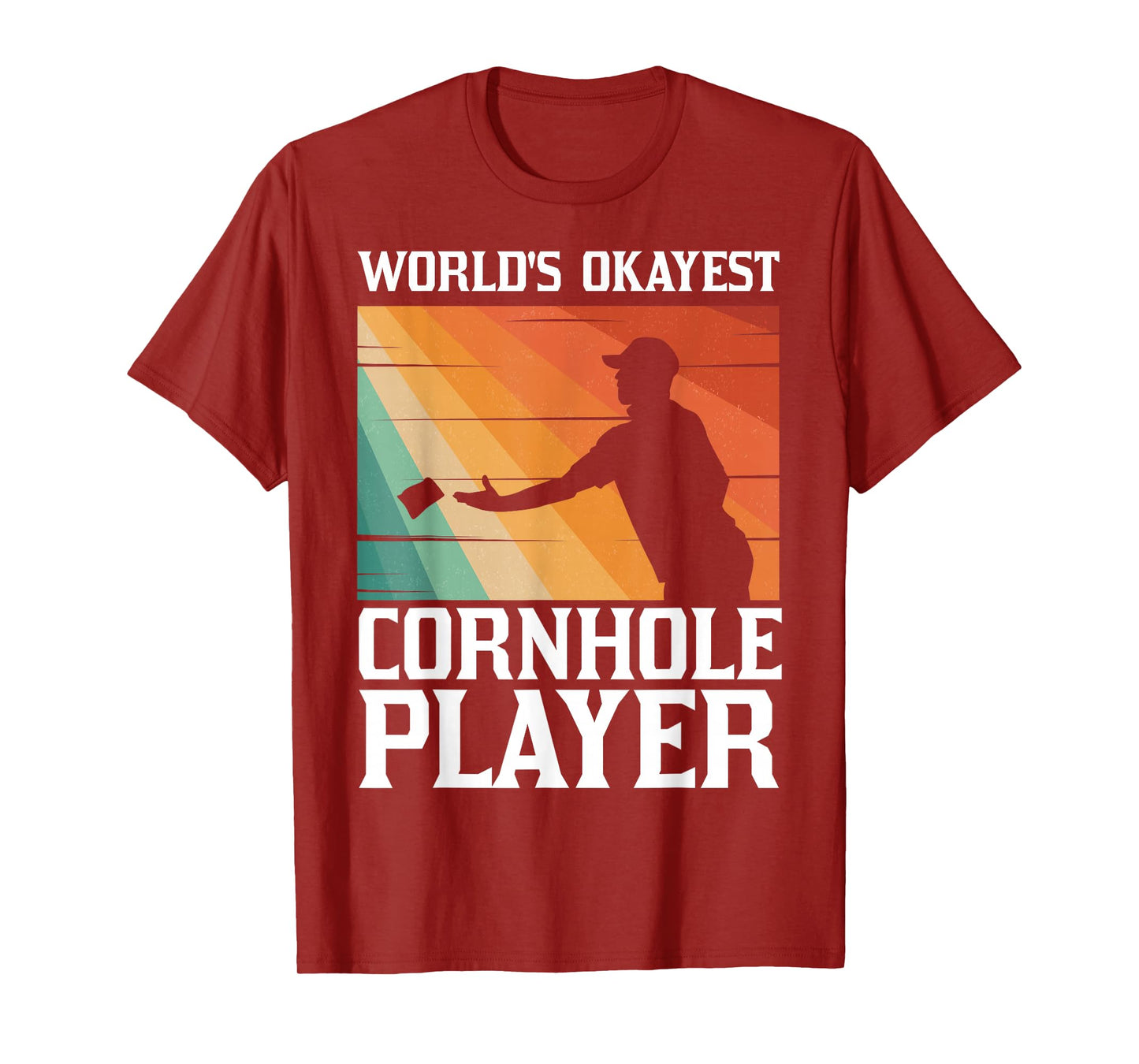 Cool Cornhole Design for Men Women Corn Hole Cornhole Player T-Shirt