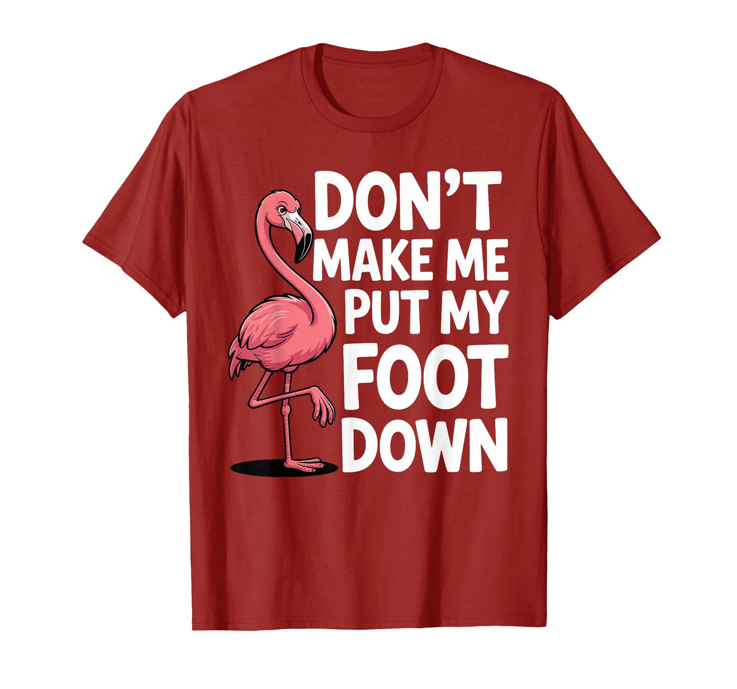 Funny Flamingo Design for Men Women Kids Bird Pink Flamingo T-Shirt