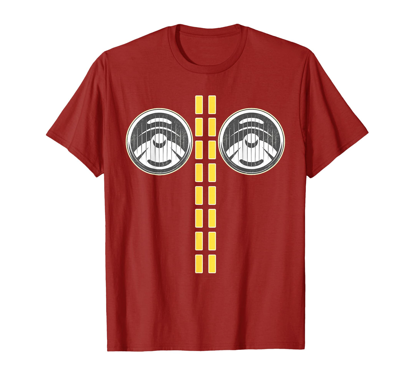 Deer in The Headlights Matching Couples Halloween Costume T-Shirt