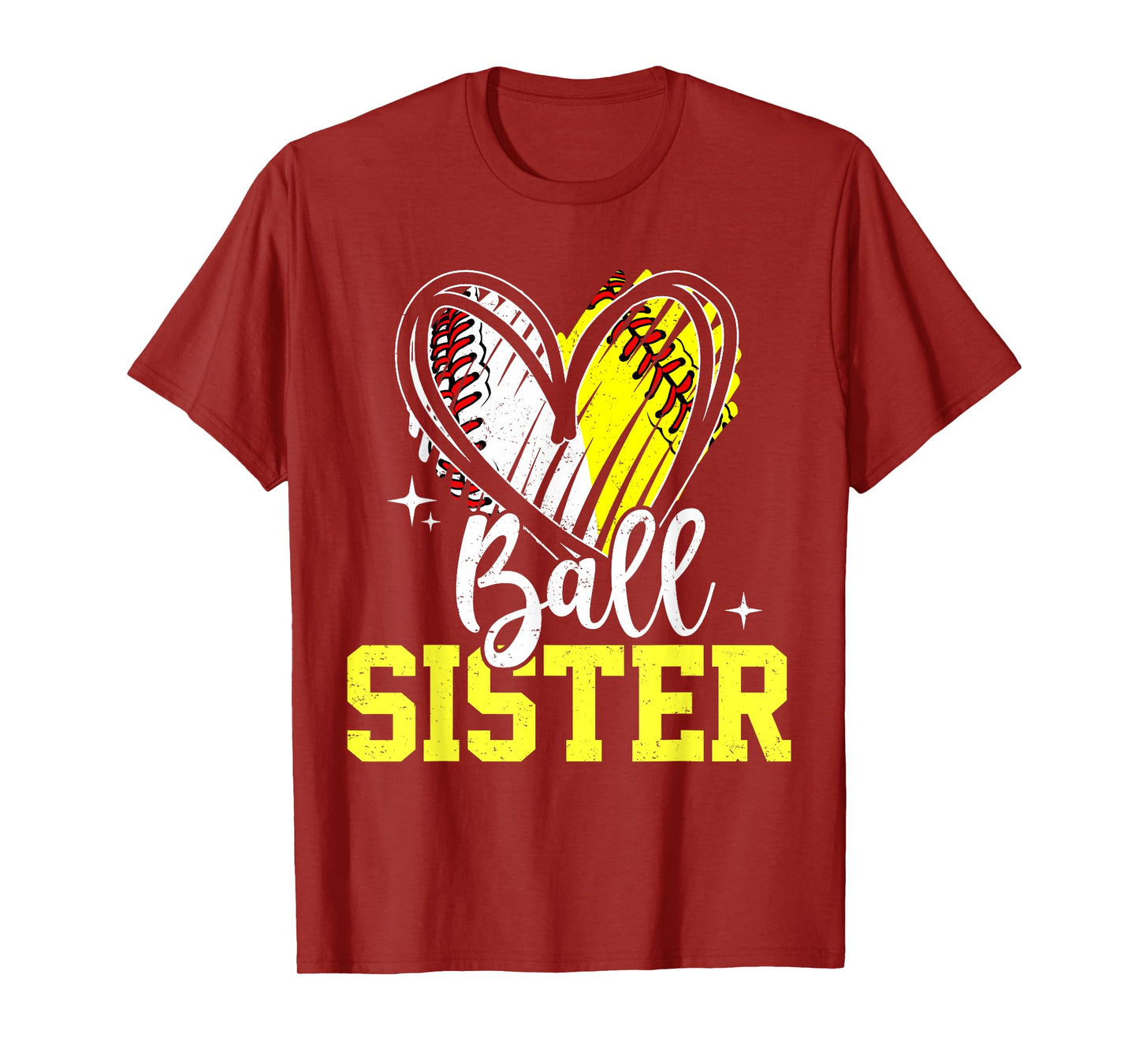 Ball Sister Softball Baseball Sister T-Shirt