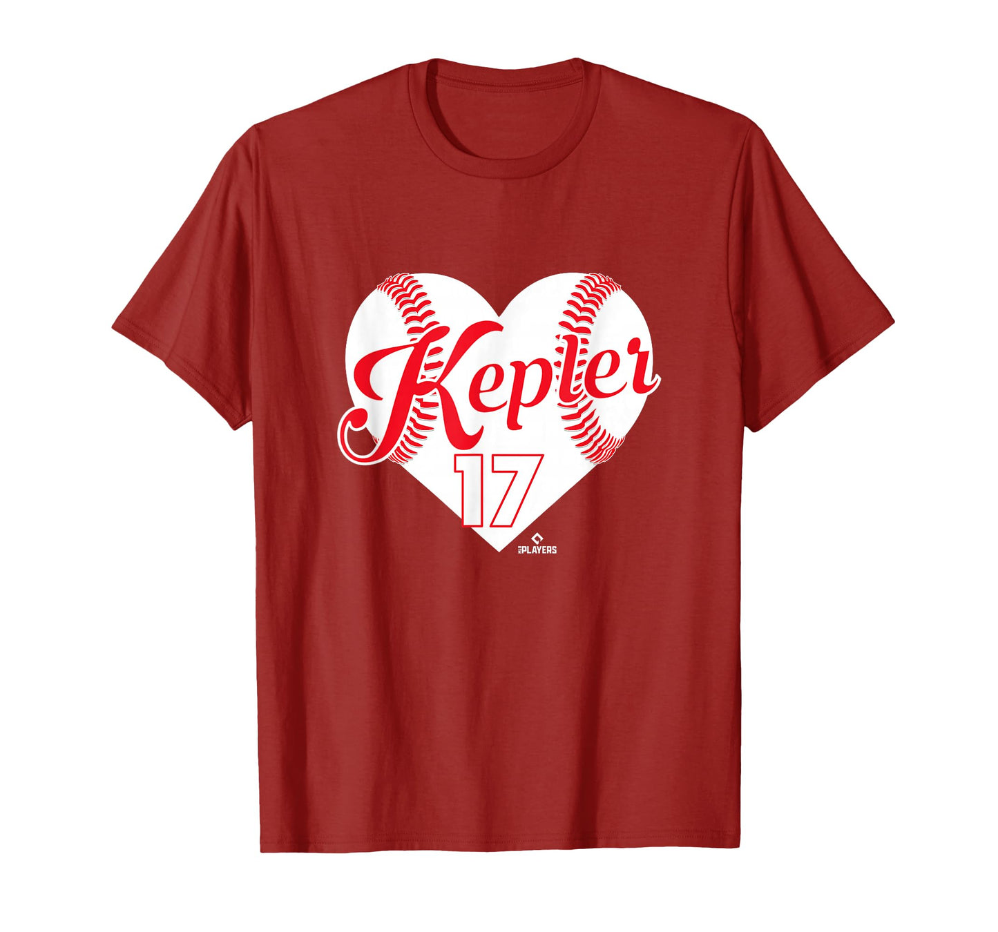 Baseball Heart Max Kepler Philadelphia Baseball MLBPA T-Shirt