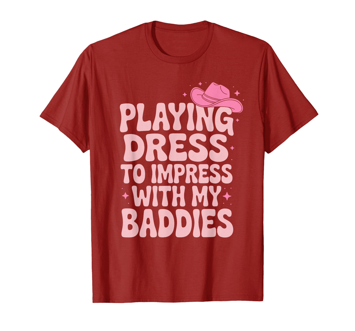 Playing Dress to Impress with My Baddies Matching Girls T-Shirt
