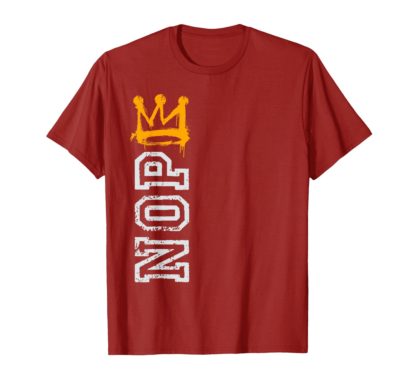 Retro No Kings Nope Protest Sign Shirt For Men Women T-Shirt
