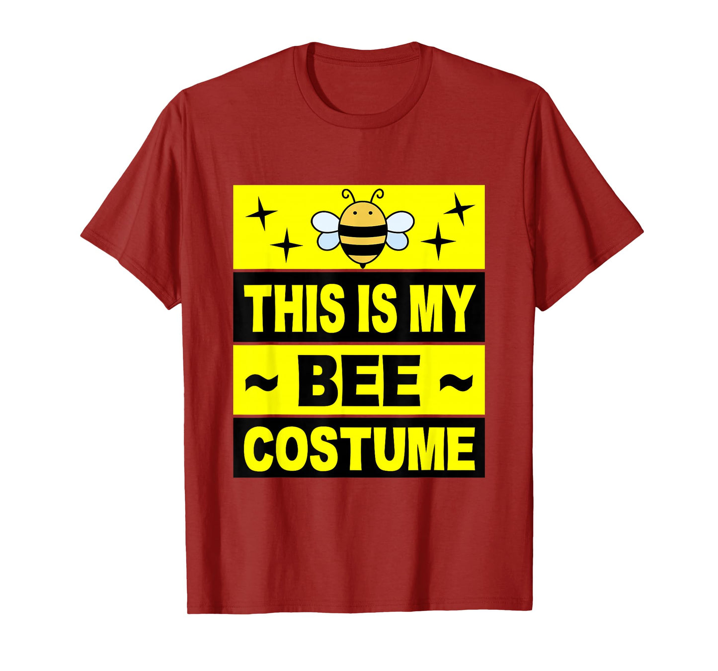 Retro Bee Costume Women Cute Adult Kids Men Baby Bumble Bee T-Shirt