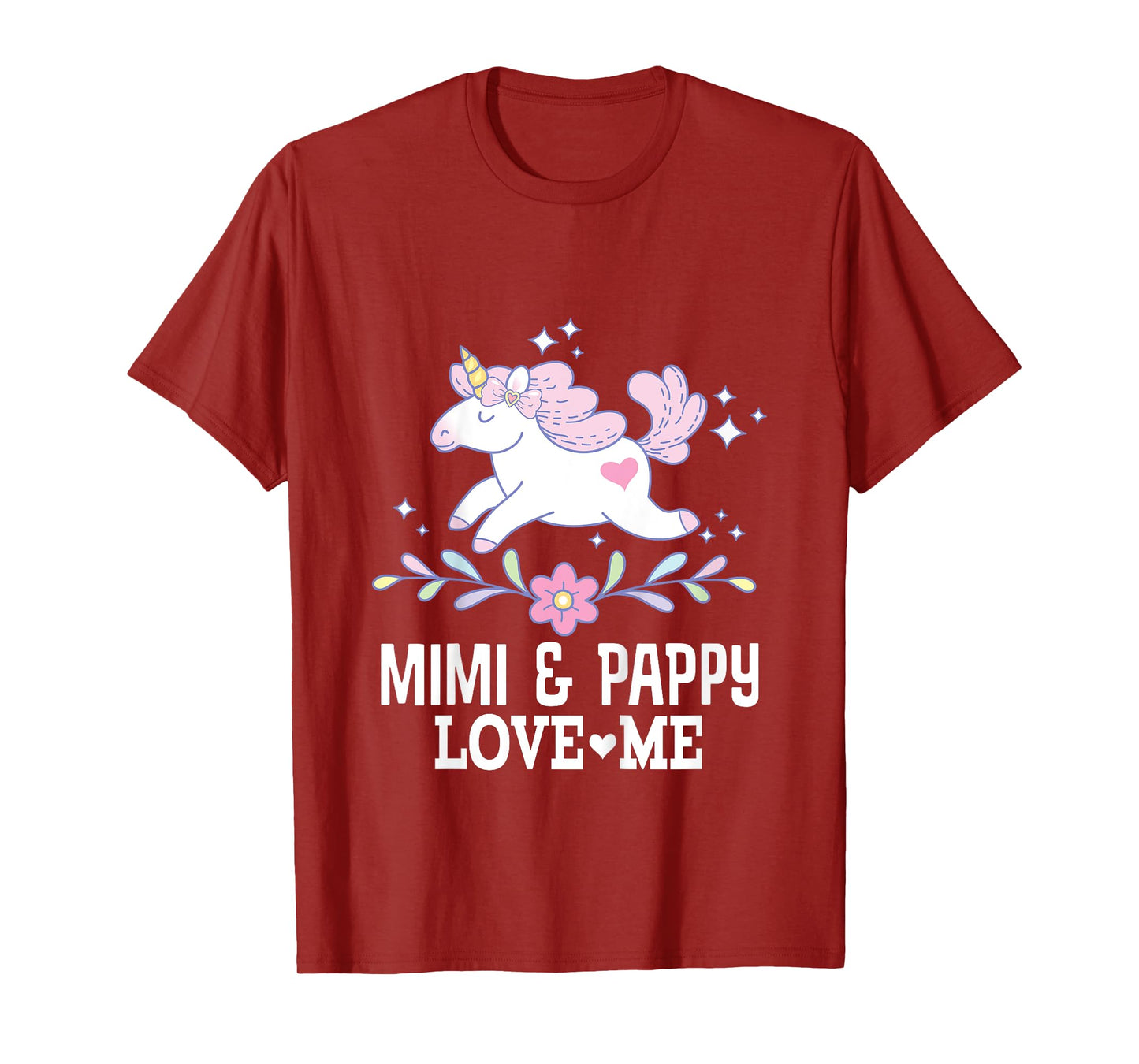 Mimi And Pappy Granddaughter Unicorn T-Shirt